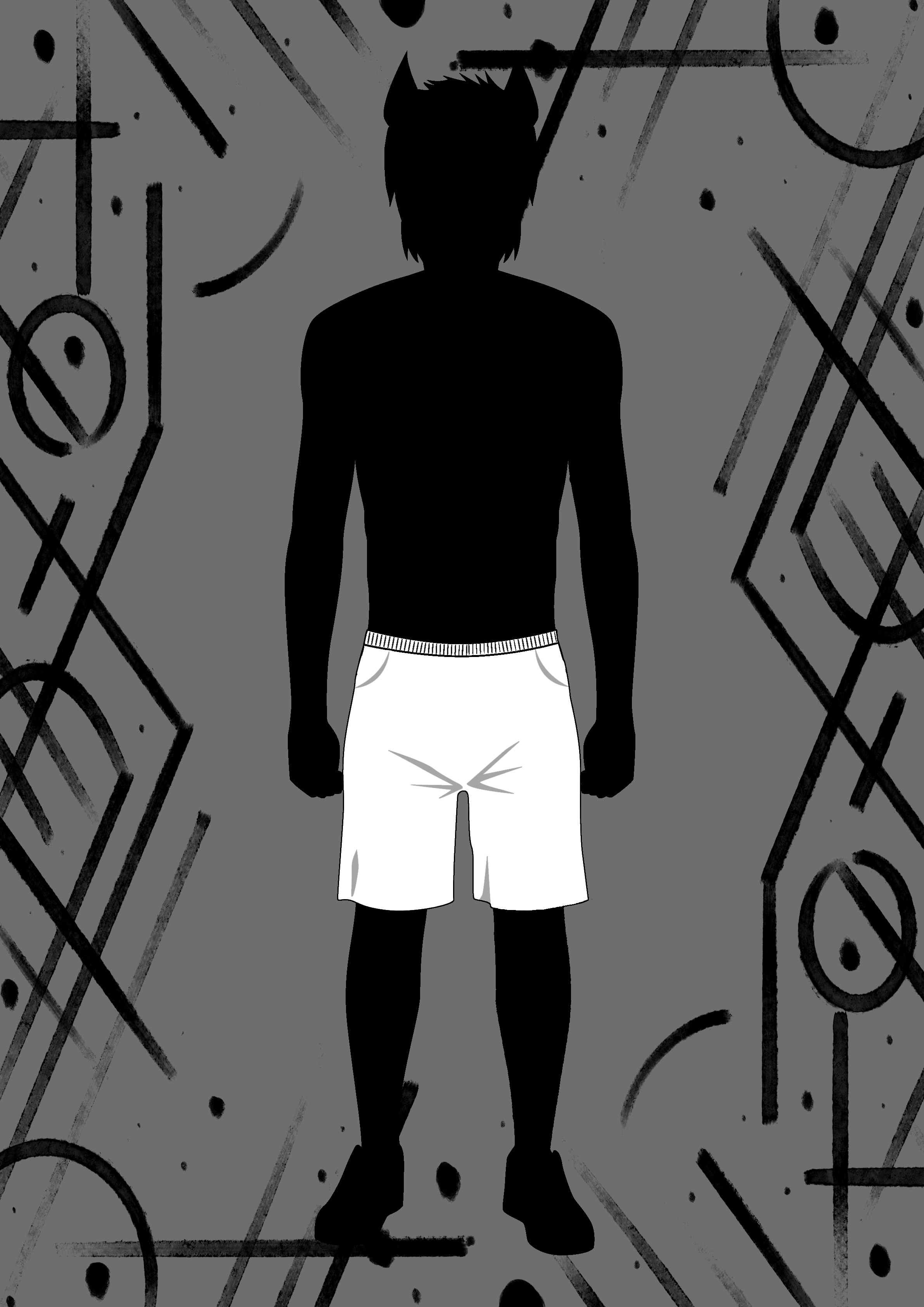 solid white shorts NFT on Algorand