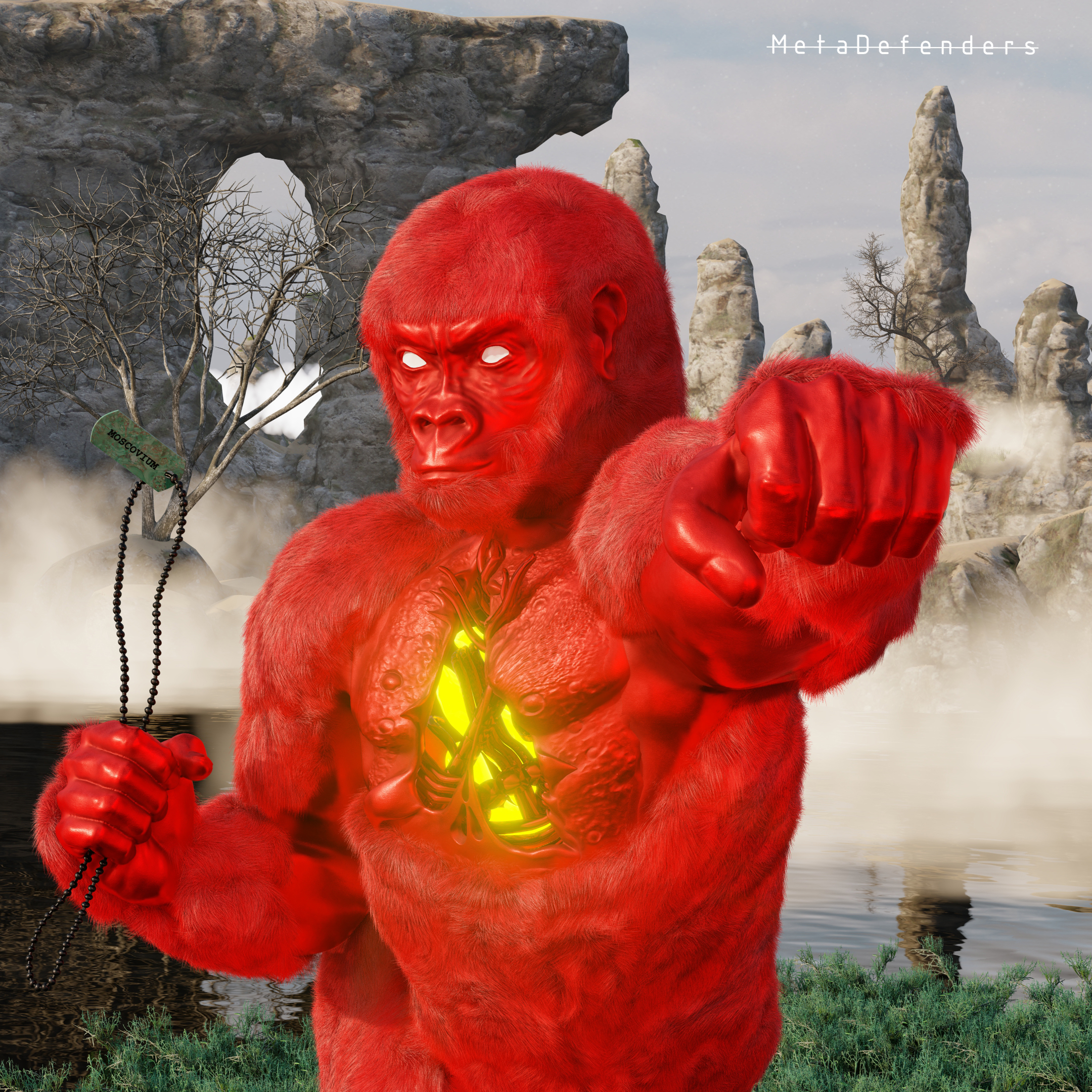 MetaDefender#63 NFT on Algorand