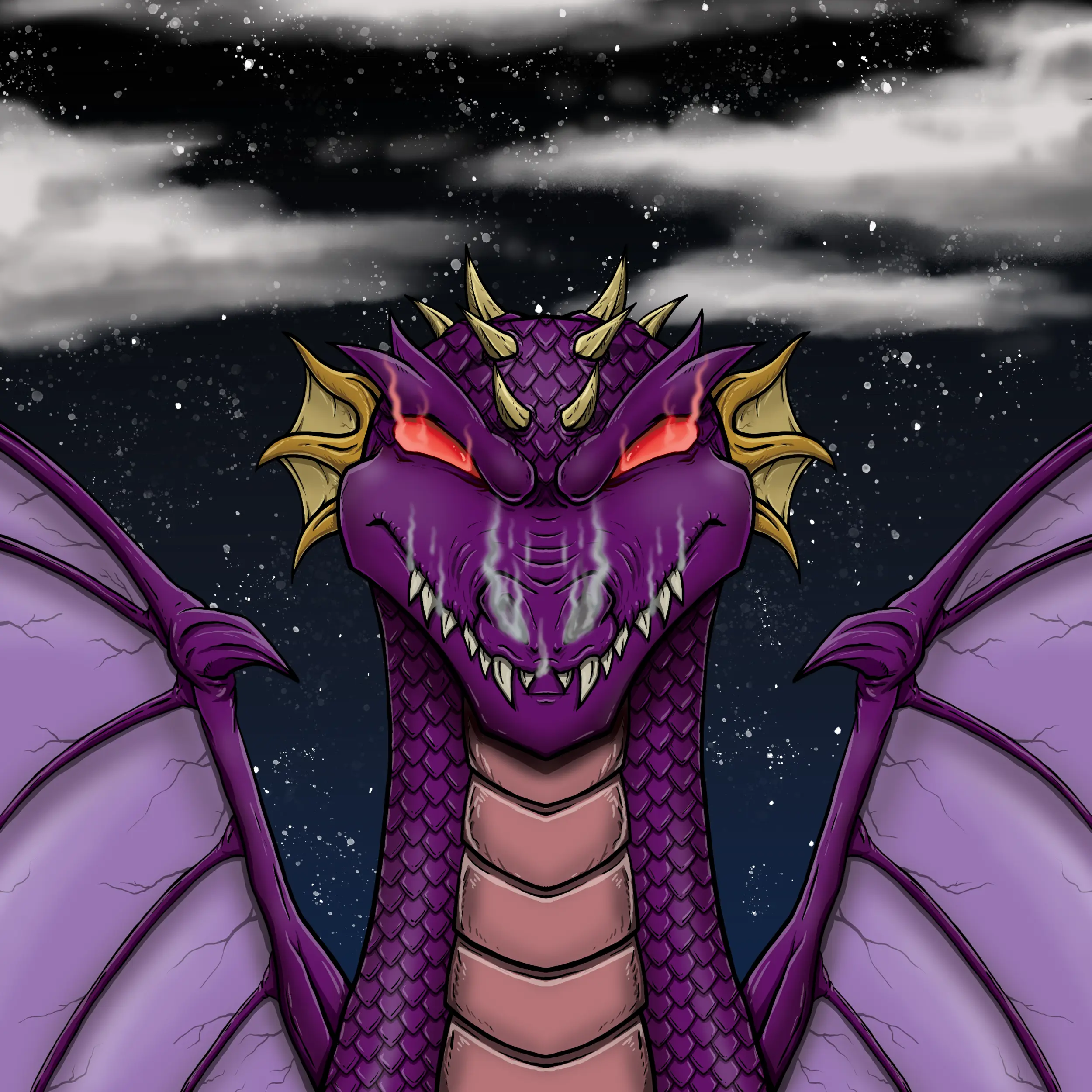 DragonFi Moon Dragons #636 NFT on Algorand
