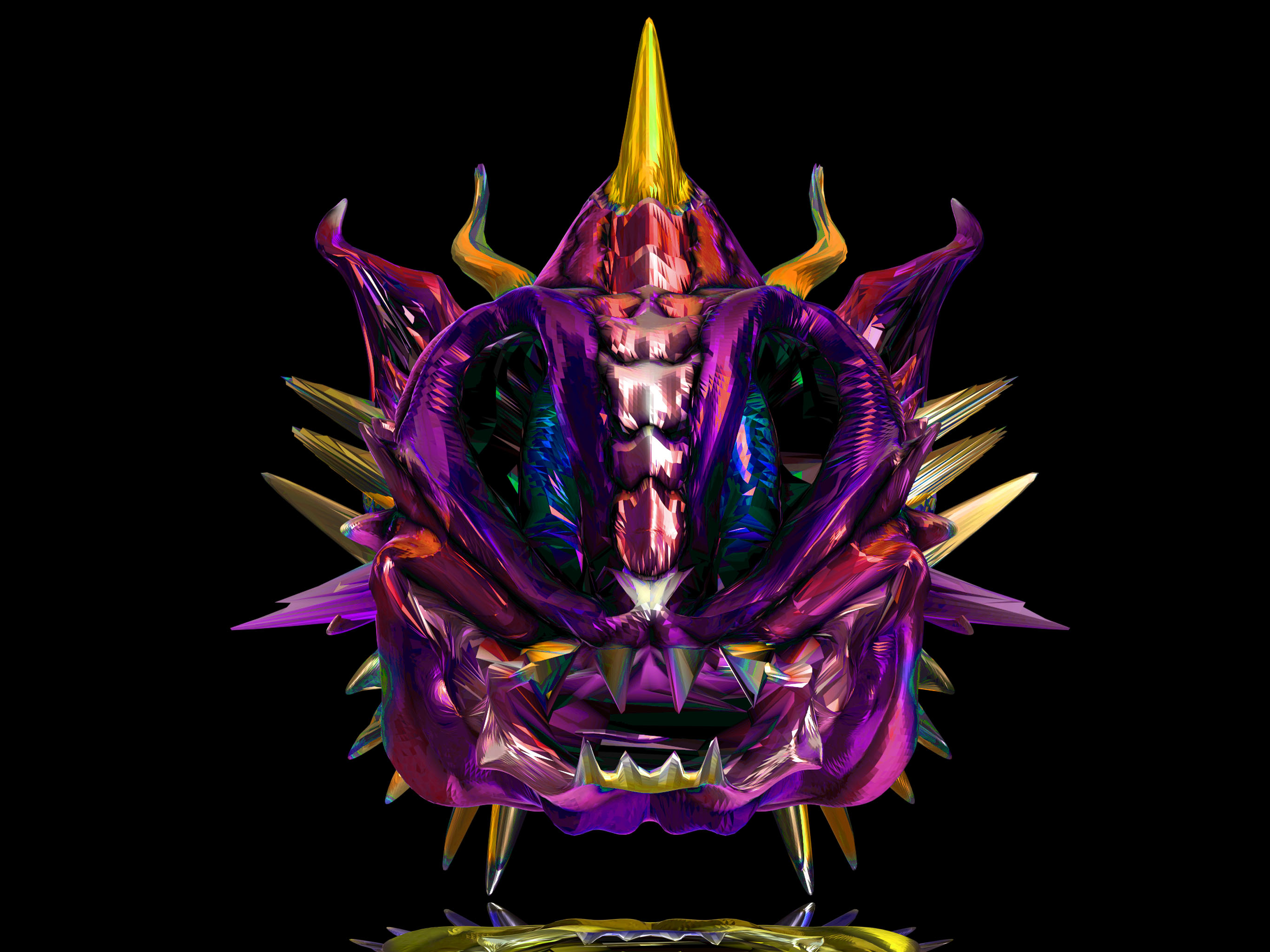 Algold Masks: The Spite- Pink NFT on Algorand