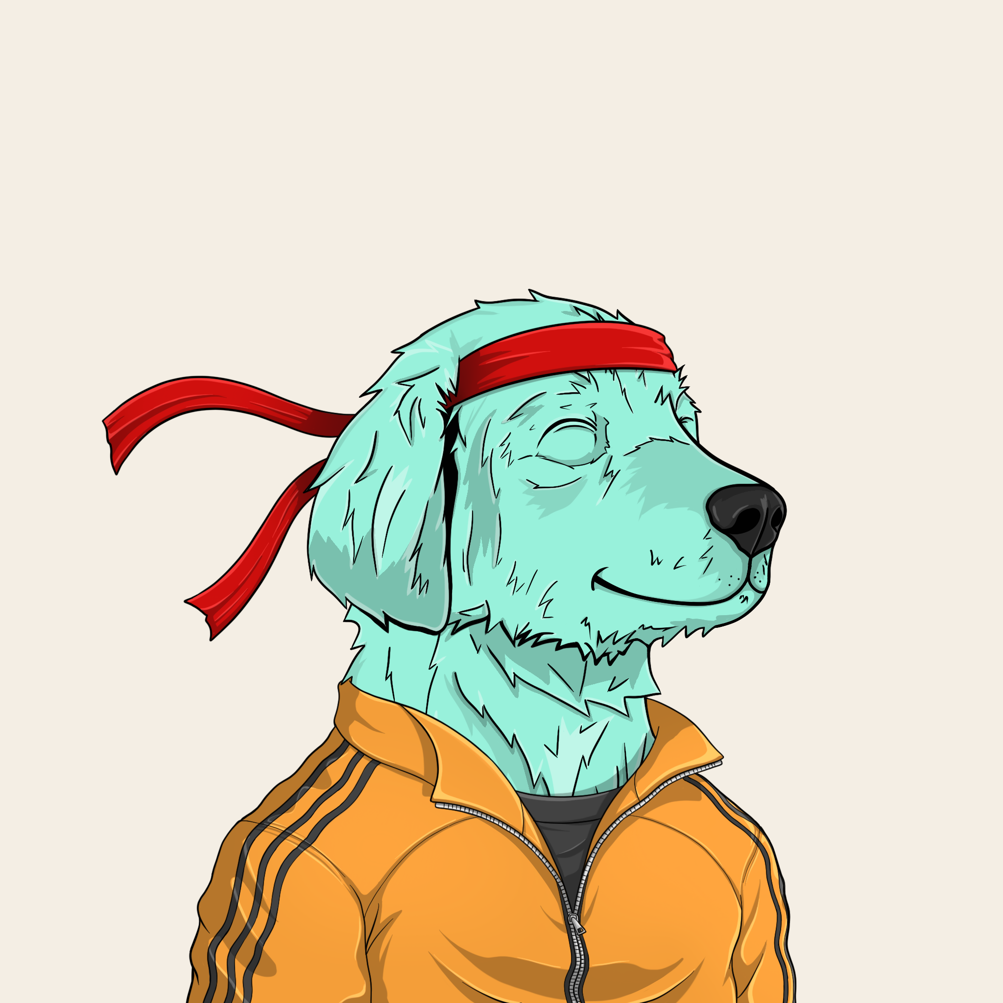 goodboi #1455 NFT on Algorand