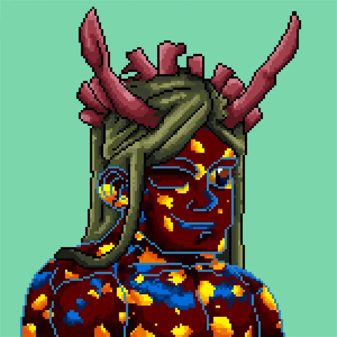 Depthfolk #414 NFT on Algorand