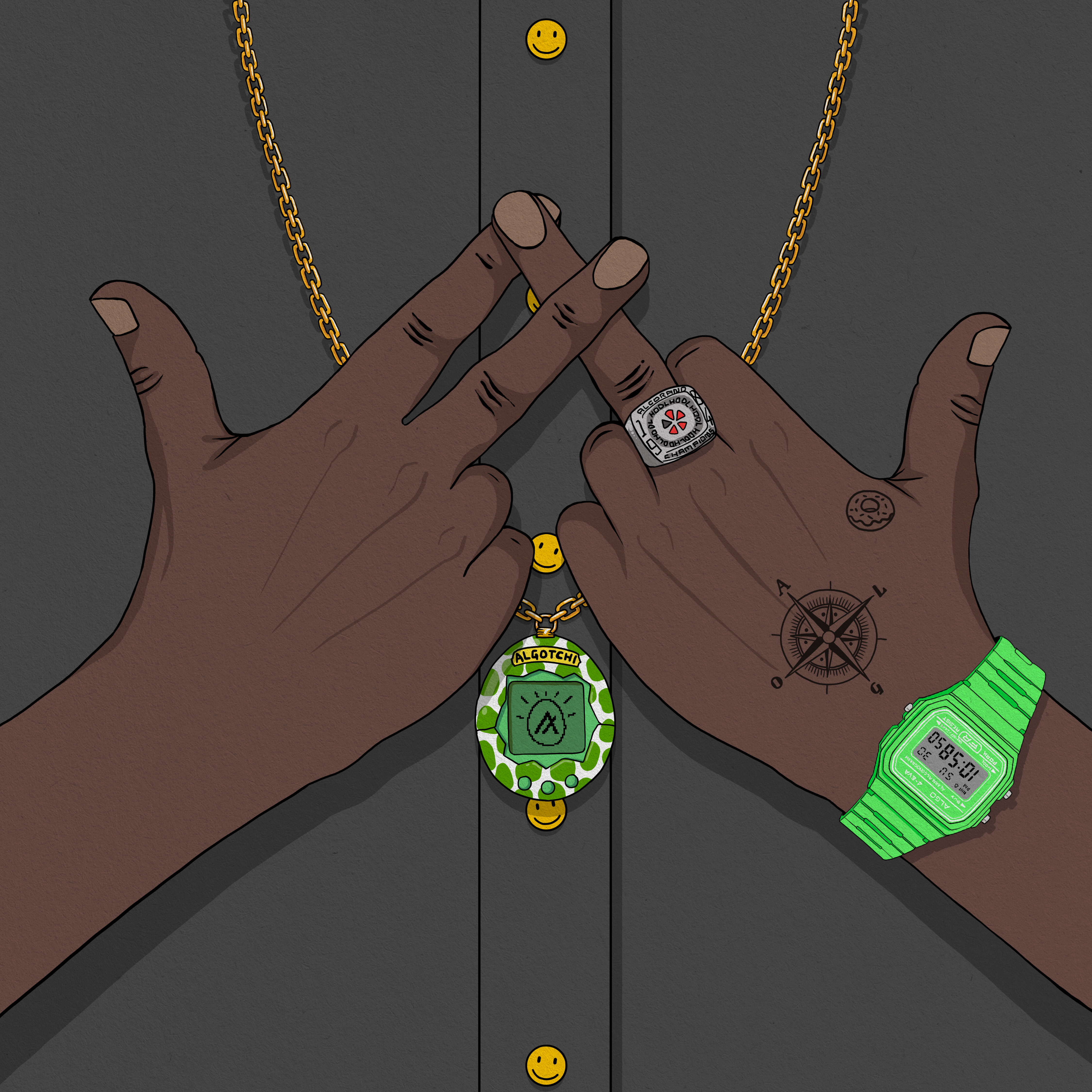 Algo Hands #0487 NFT on Algorand