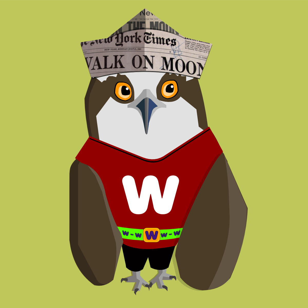 Baby Osprey #1589 NFT on Algorand