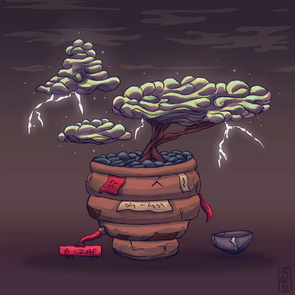 Image of AlgoFauna #19: Zap Cloud Bonsai