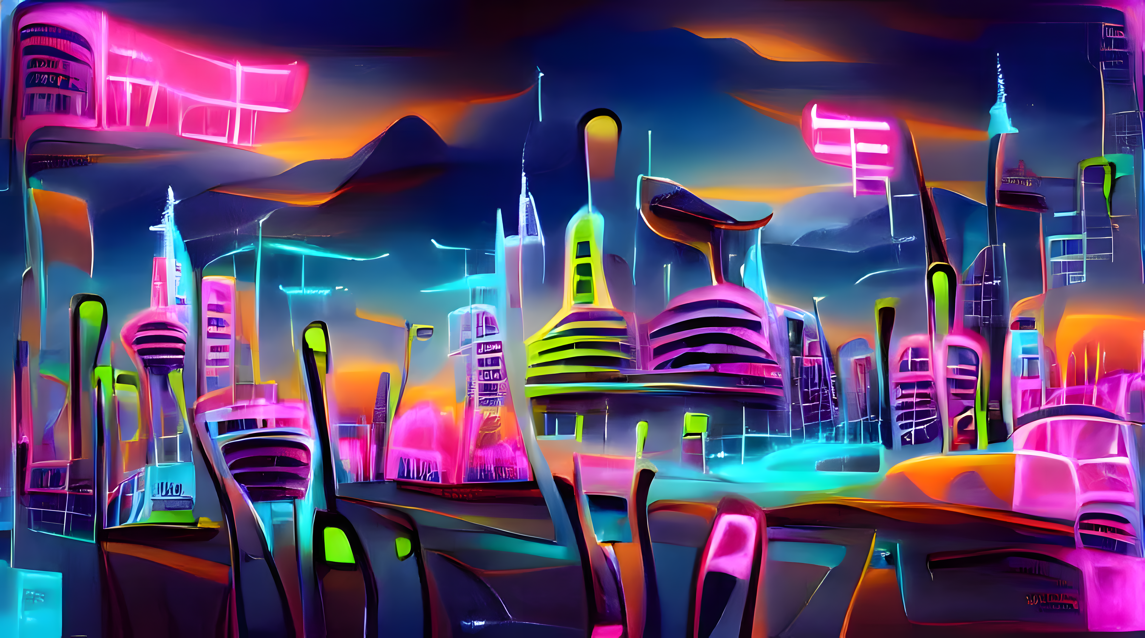 Neon Sights #05 NFT on Algorand