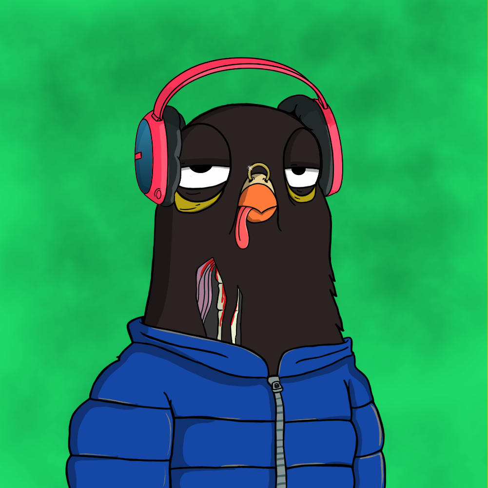 Ghetto Pigeons #0341 NFT on Algorand