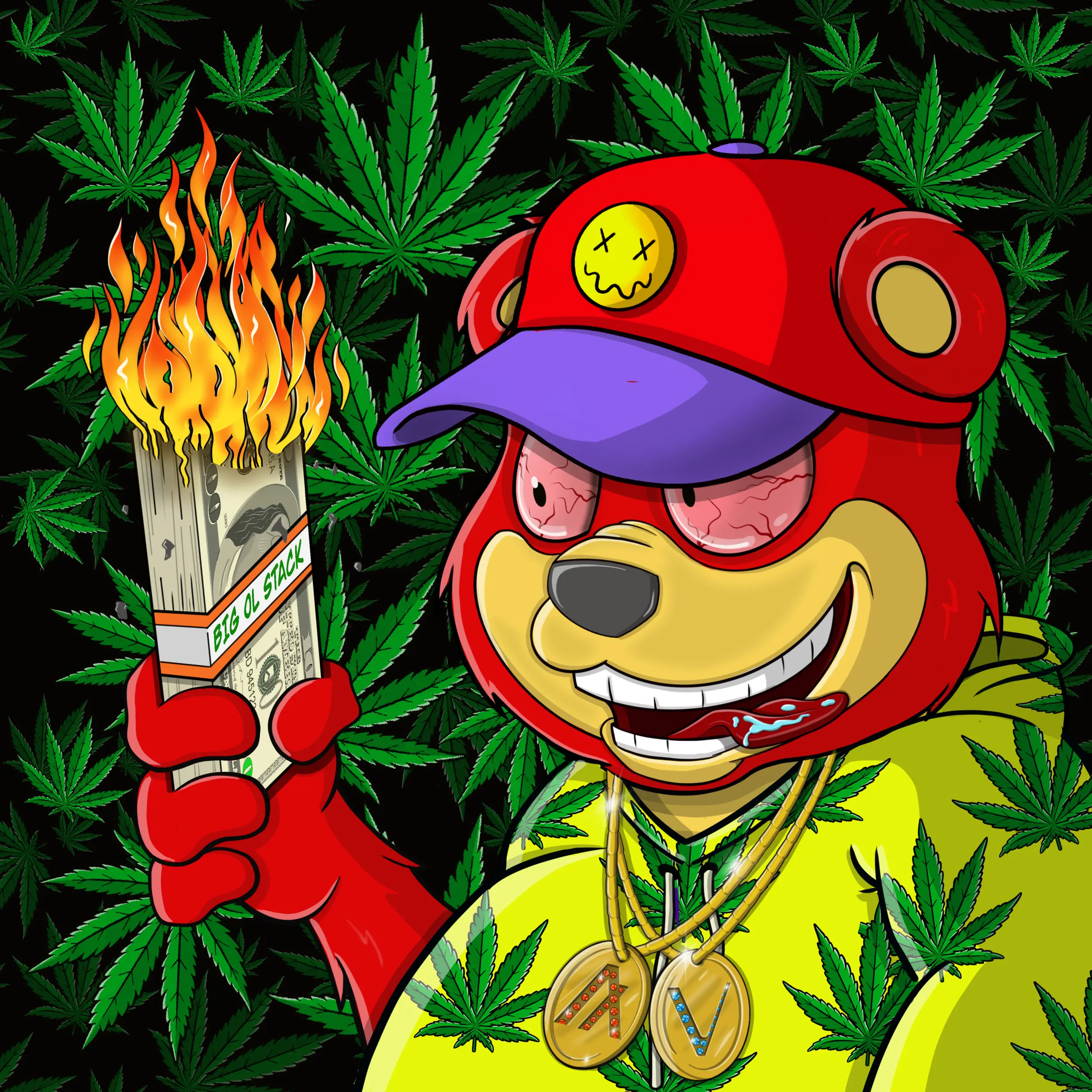 Burnin Bears #993 NFT on Algorand