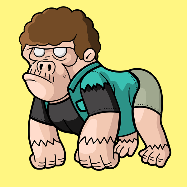 An image of Smooth Brain Gorilla #317