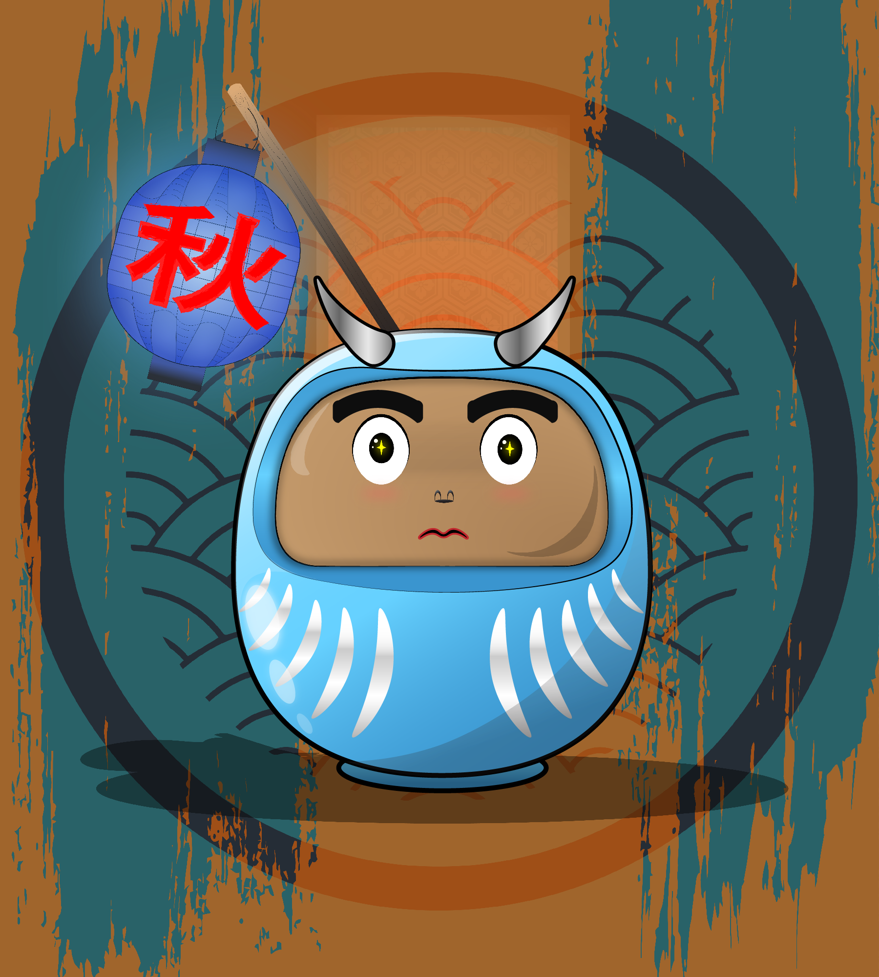 AlgoDaruma #0696 NFT on Algorand