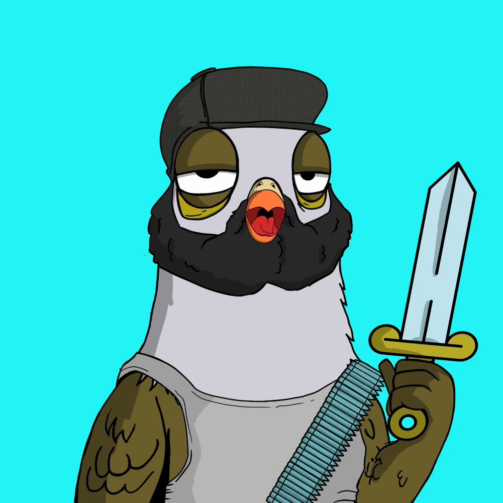 Ghetto Pigeons #0035 NFT on Algorand