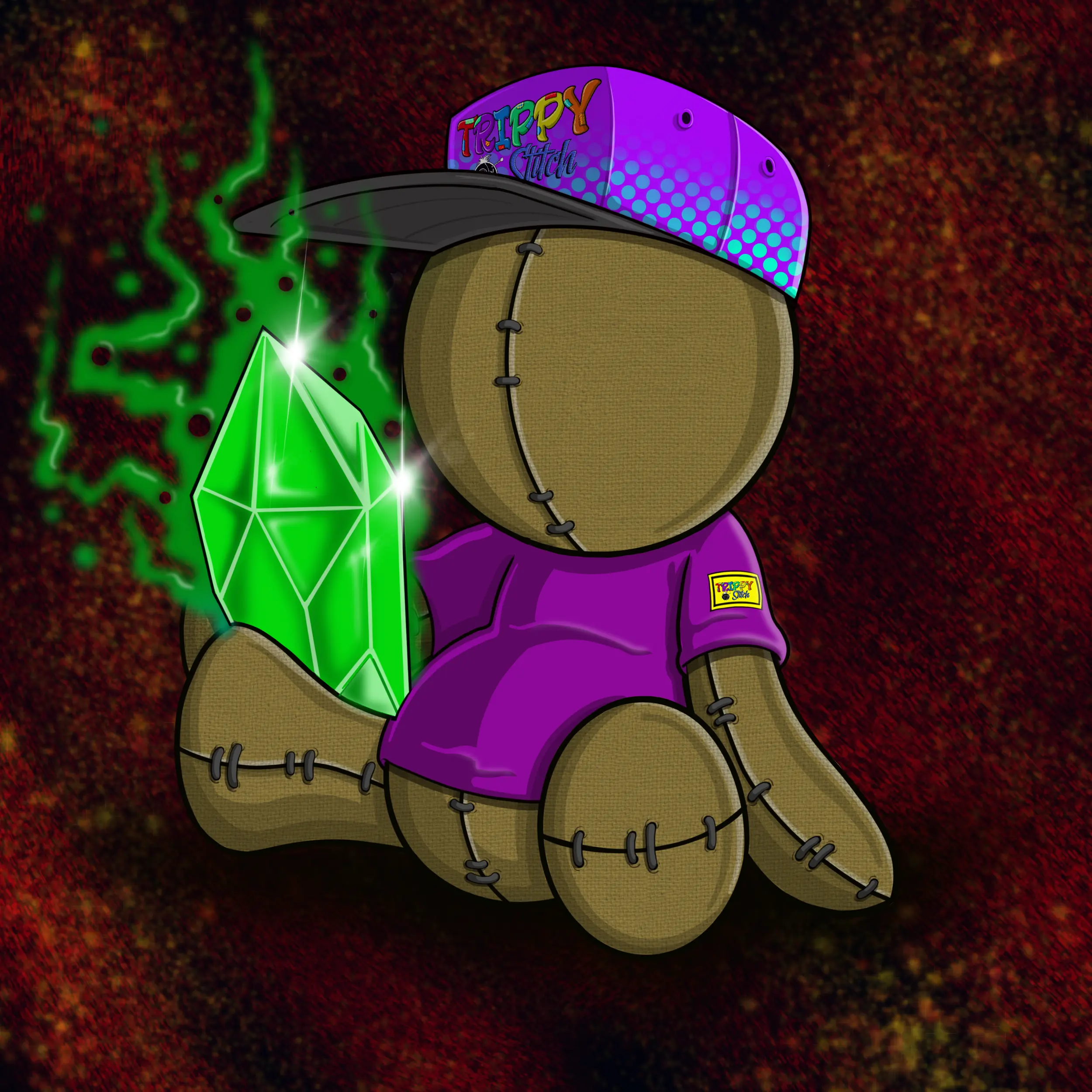 Trippy Stitch #723 NFT on Algorand