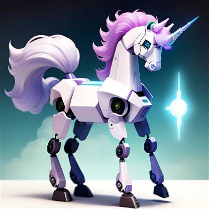 Robot Unicorn 02