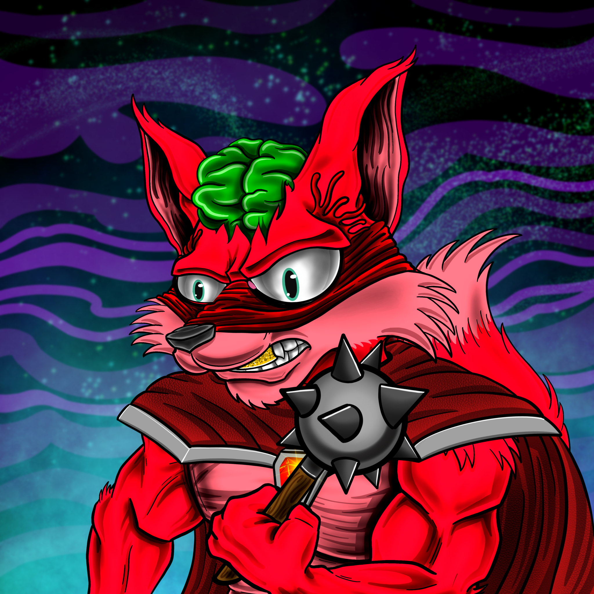 AlgoFoxCREW #627 NFT on Algorand