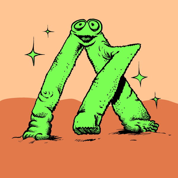 An image of Green Critters #9