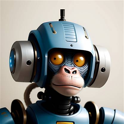 Robot Monkey 07