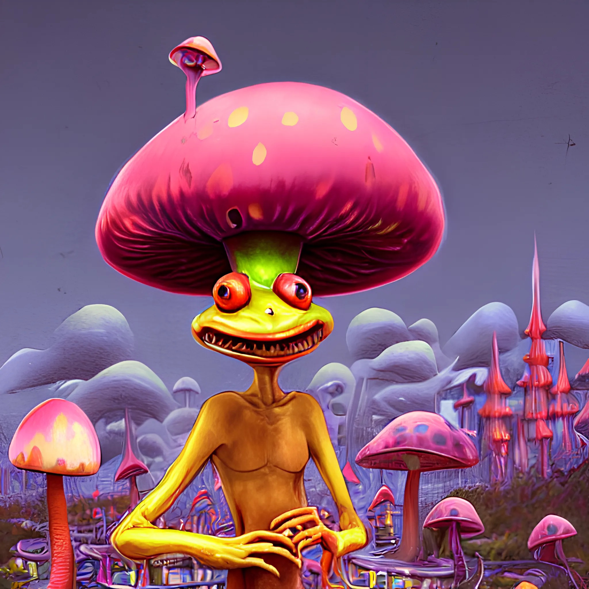 Toadsmoke's Spores #019 NFT on Algorand