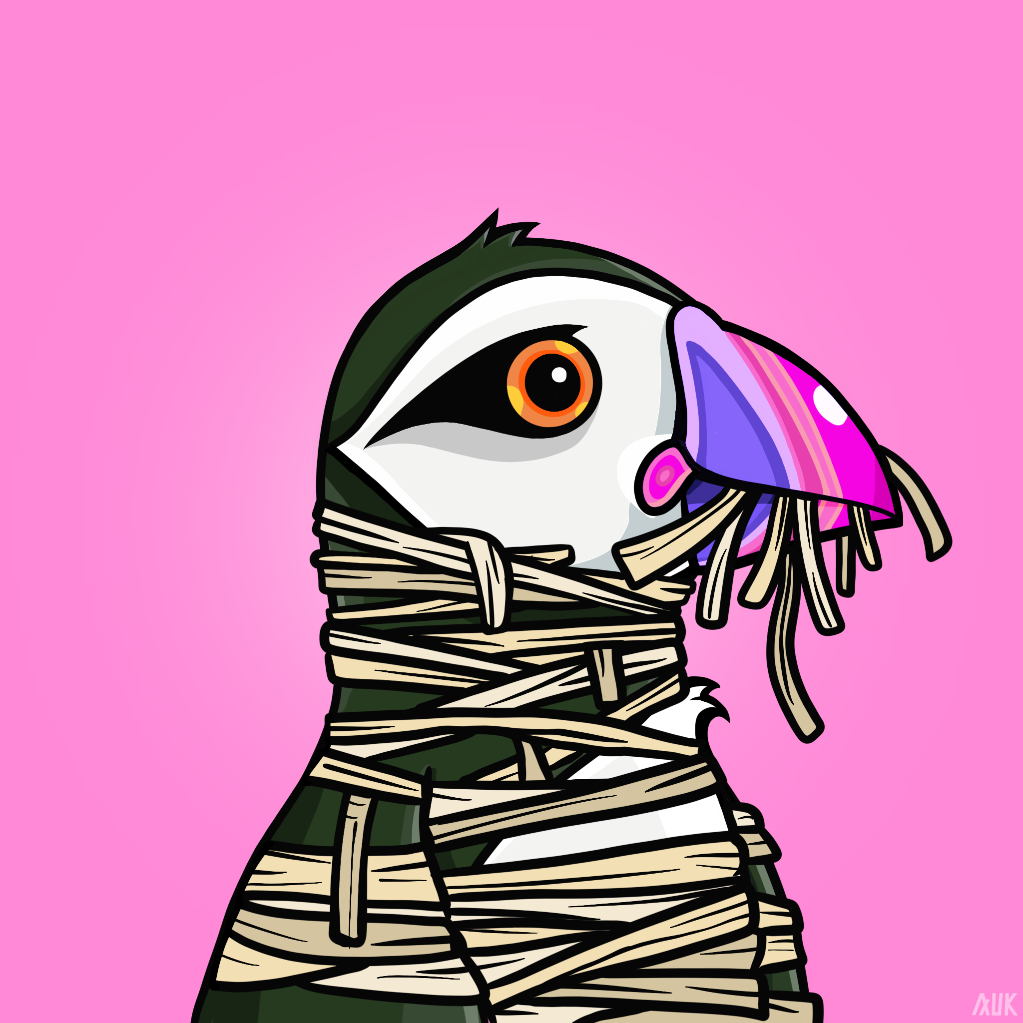 Poppin Puffins #2925 NFT on Algorand