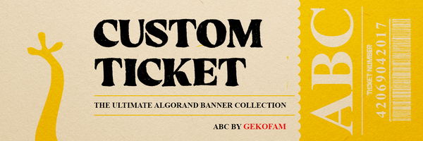 An image of Custom Banner Ticket