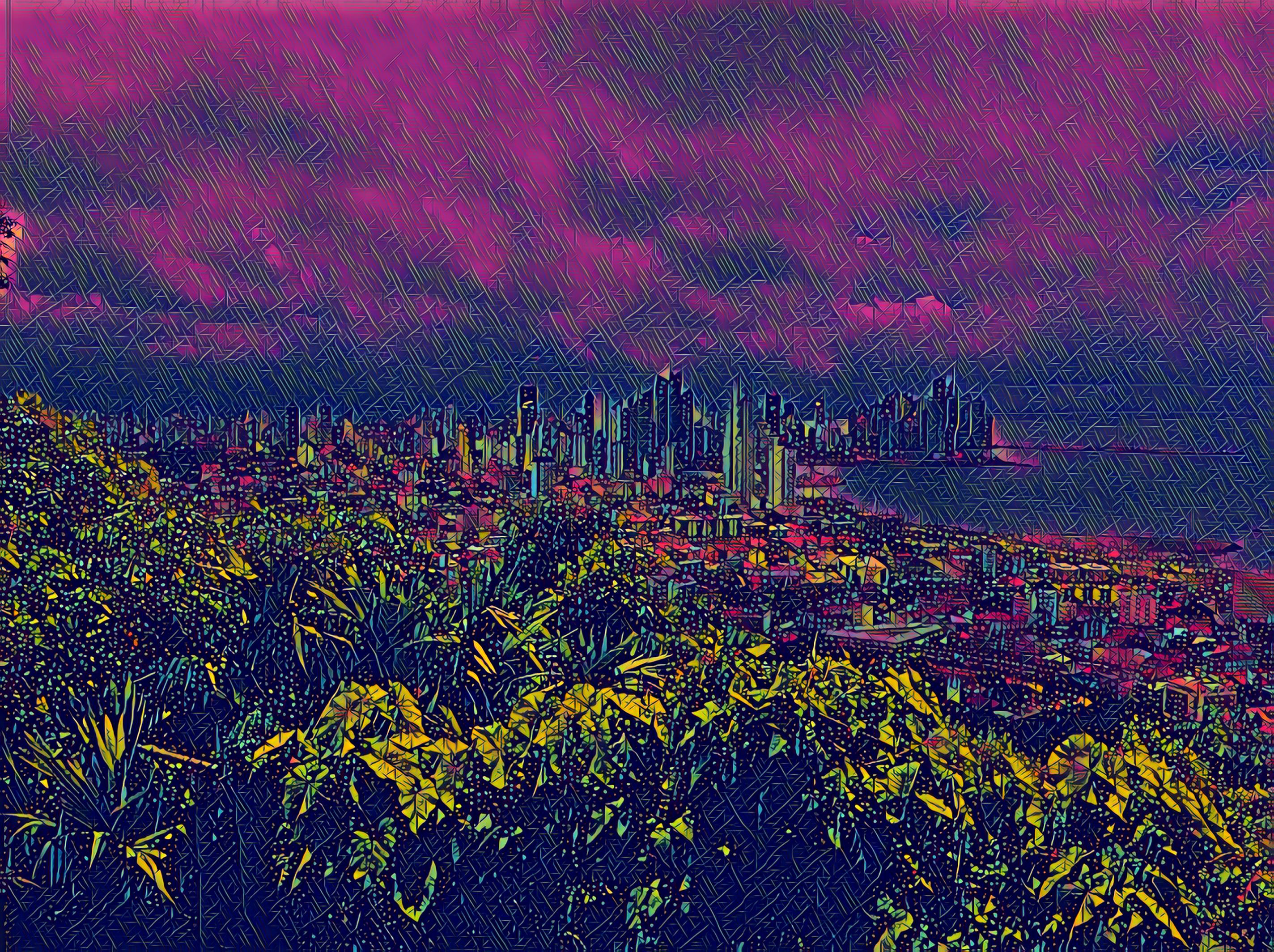 Electric Panama City NFT on Algorand