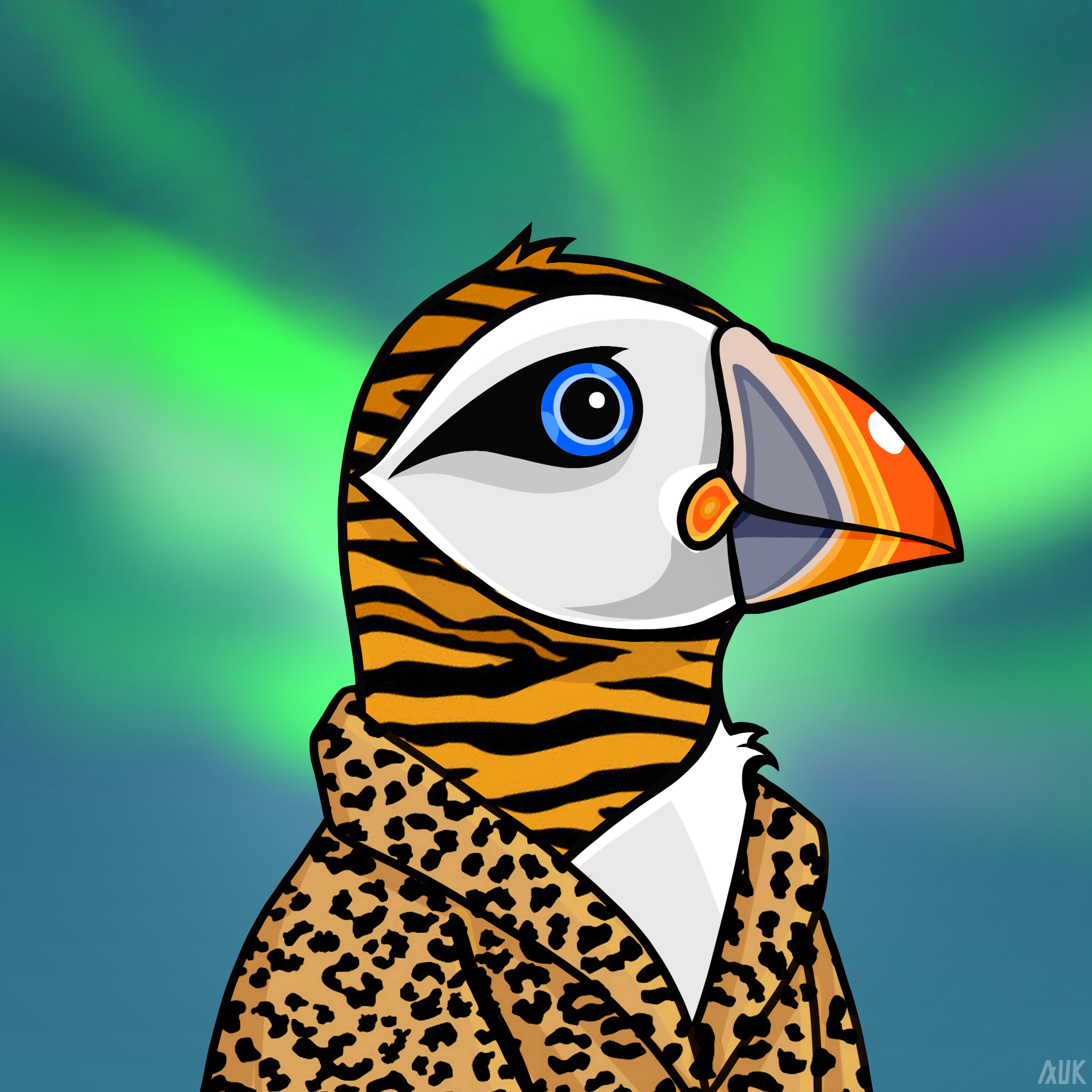Poppin Puffins #5879 NFT on Algorand