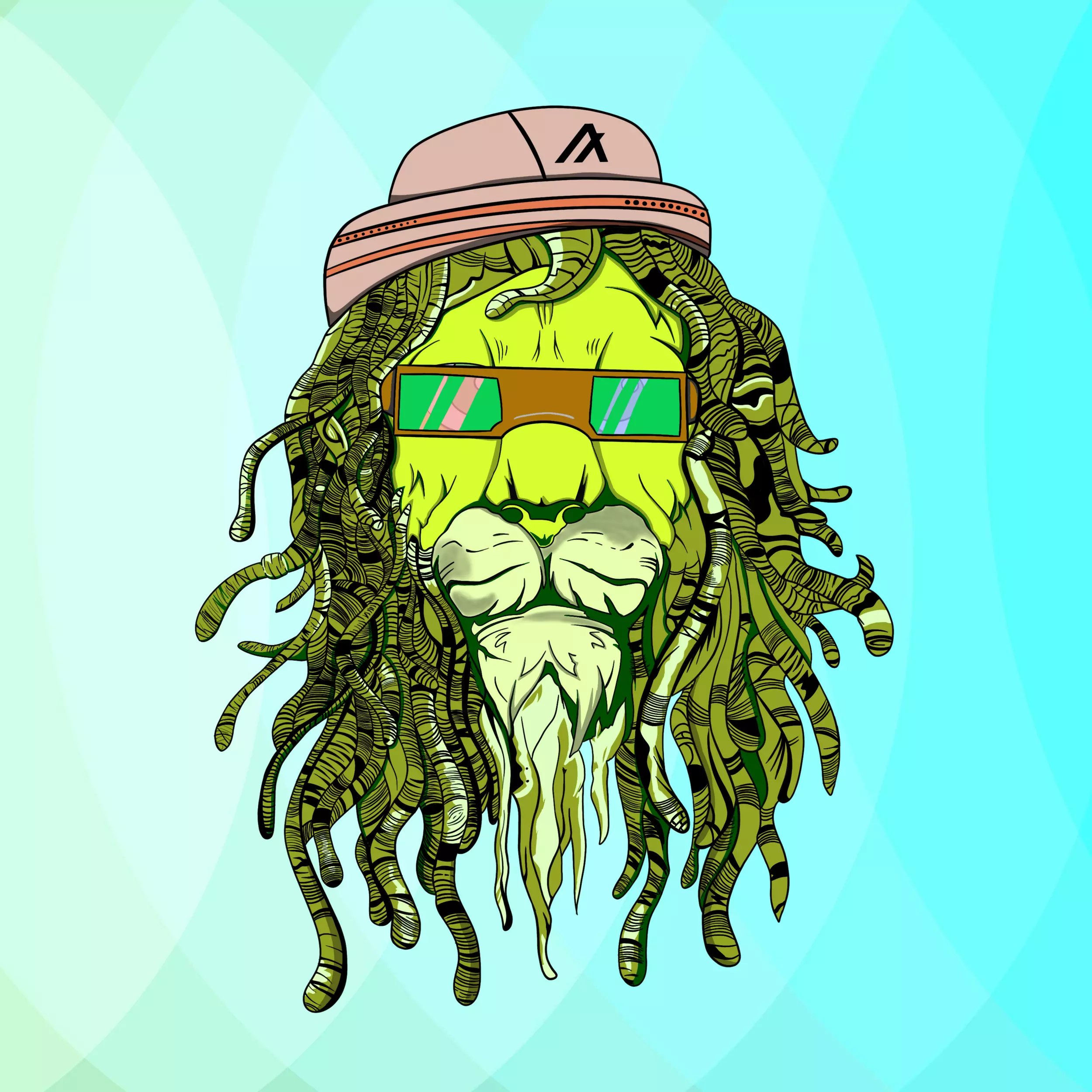 Reggae Lions #60 NFT on Algorand