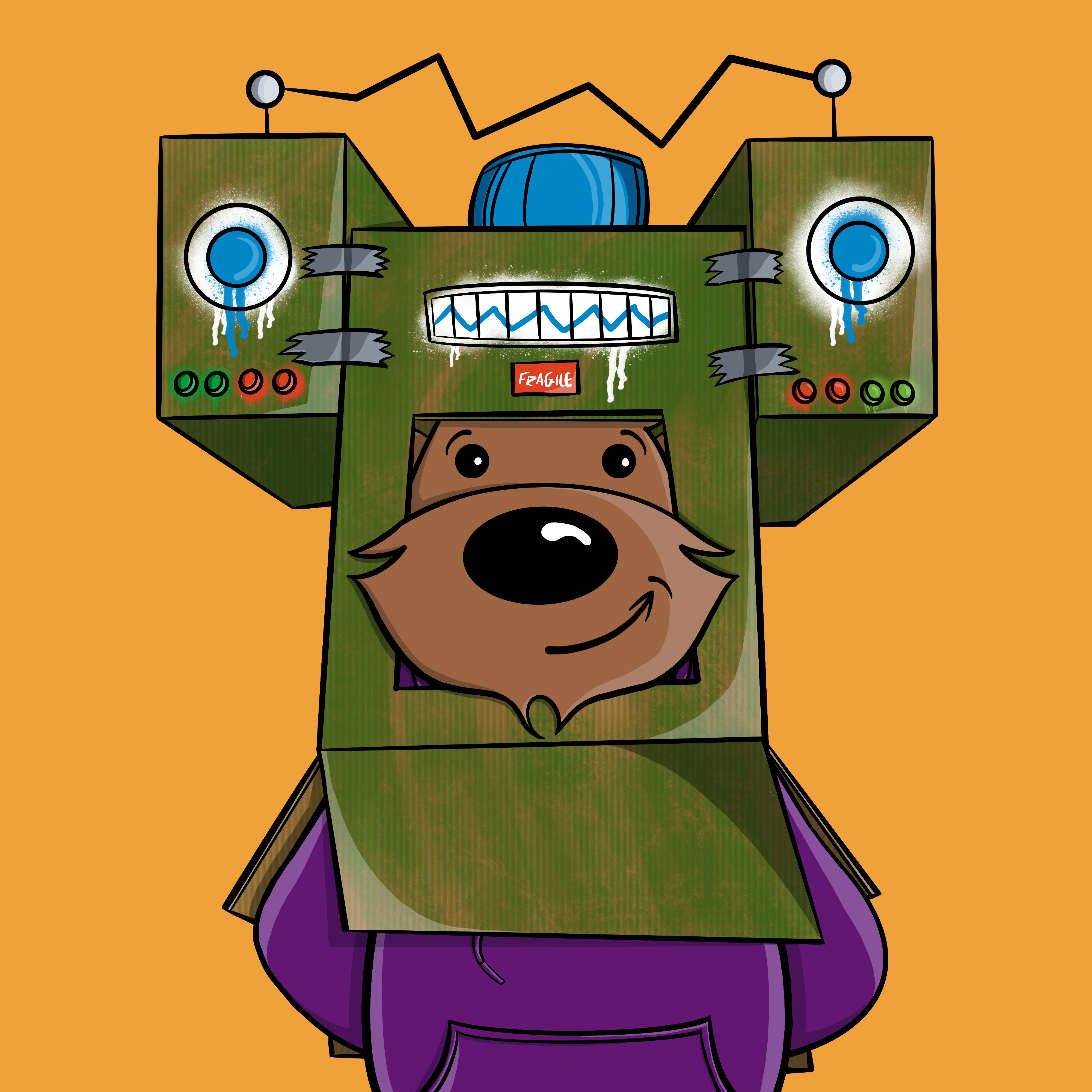Captain Squishy PFP #183 NFT on Algorand