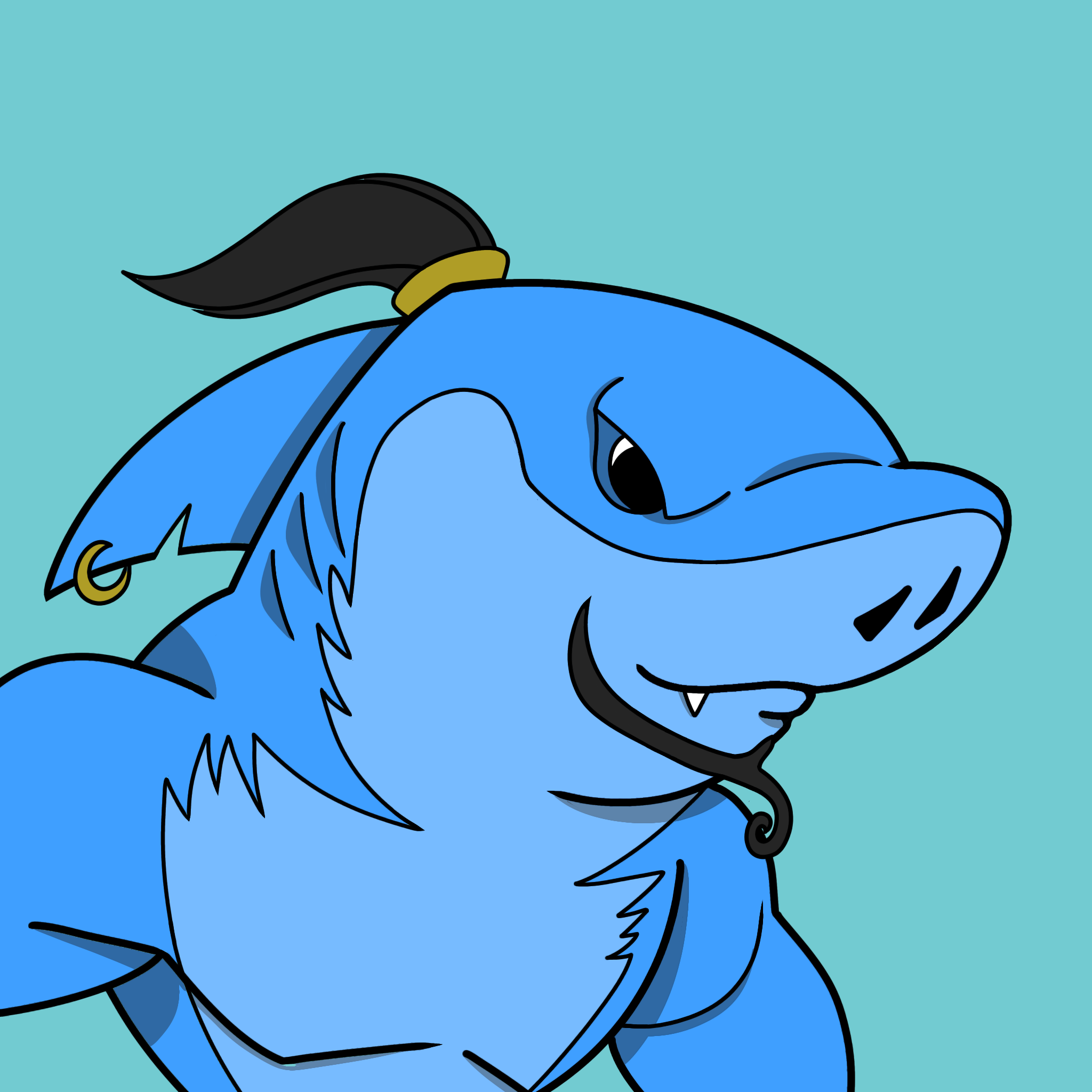 Shark Gang #155 NFT on Algorand