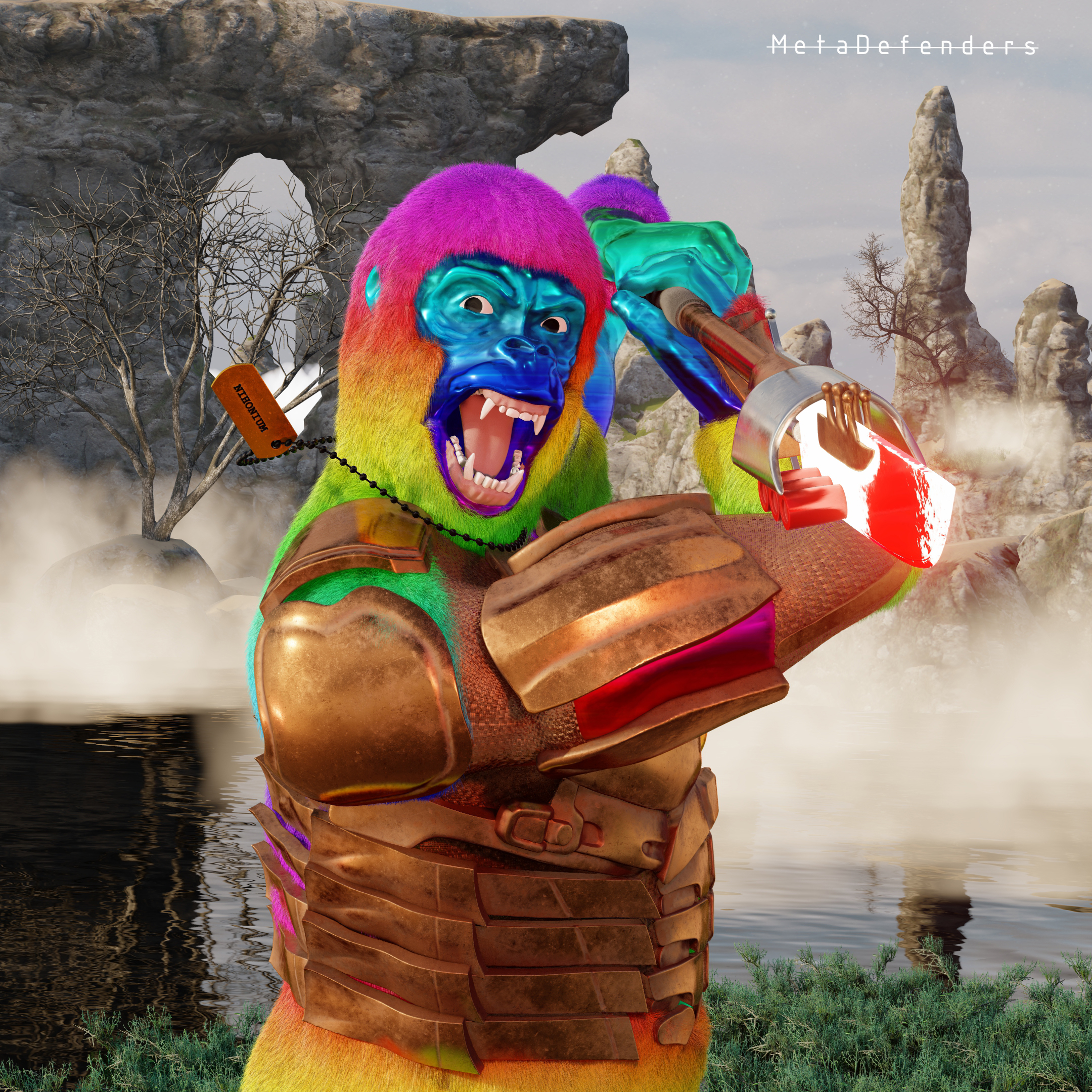 MetaDefender#68 NFT on Algorand