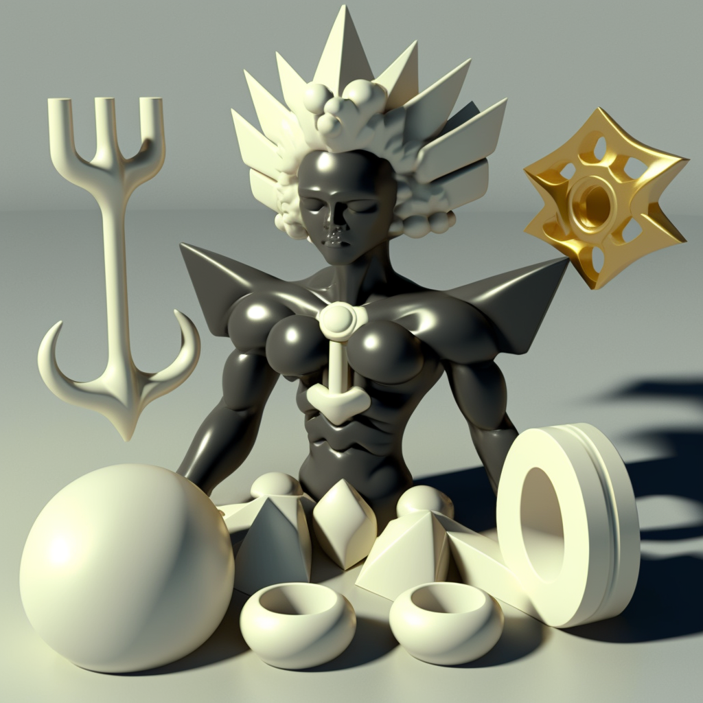 Frostorian #515- Oshun Legba NFT on Algorand