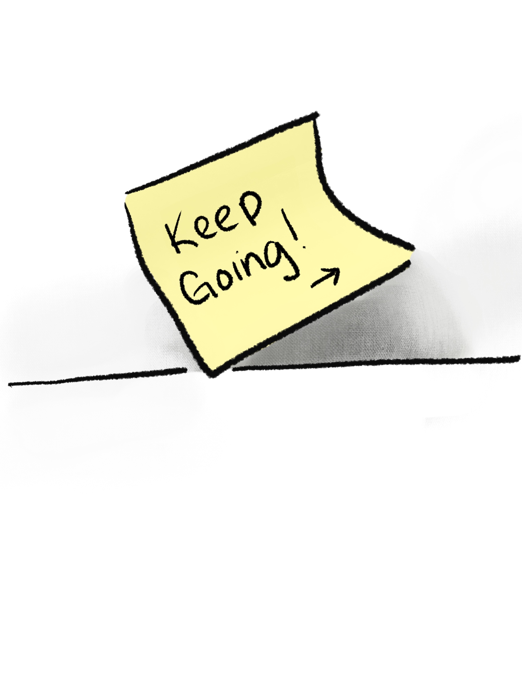 Note, Keep Going NFT on Algorand