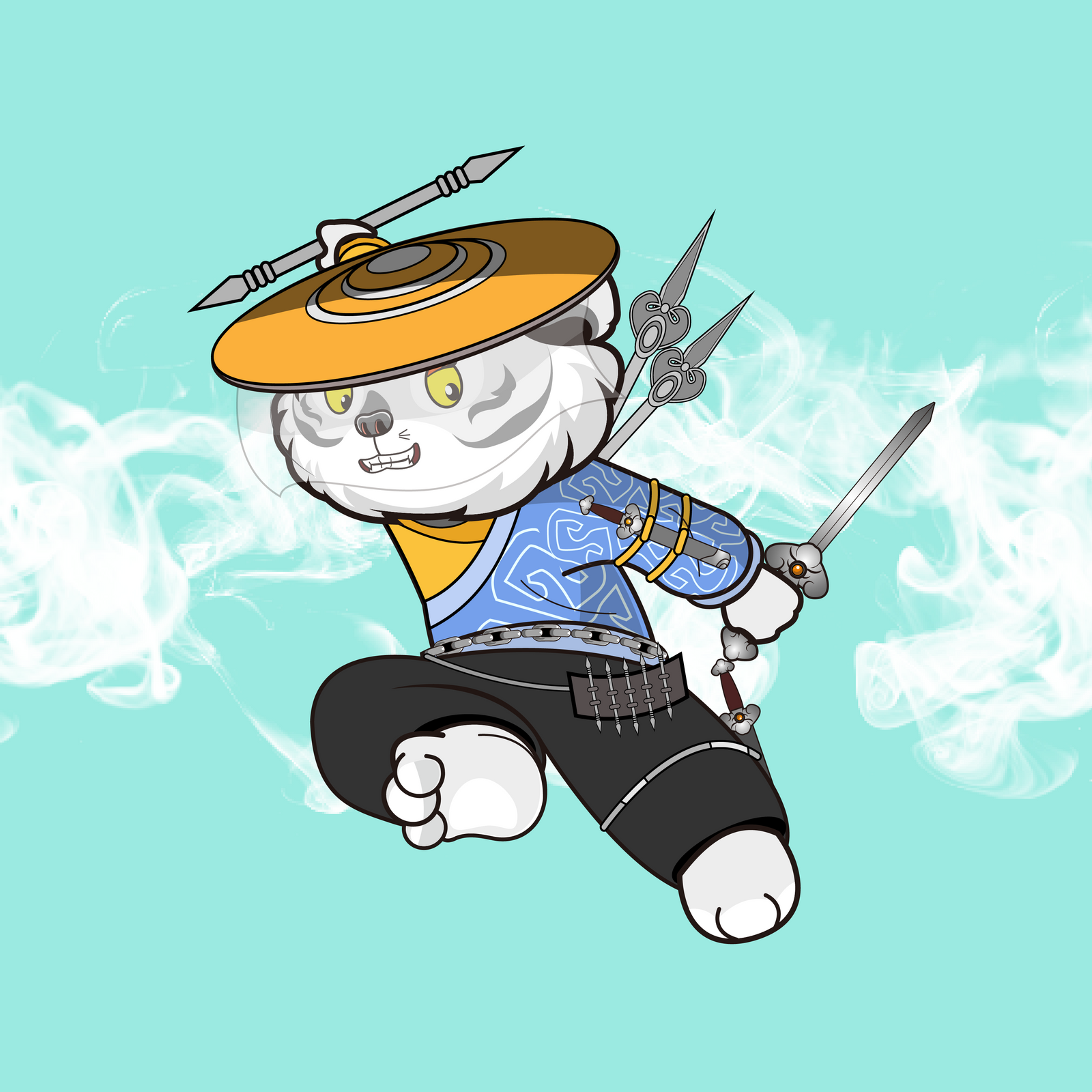 Wushu Chi #1077 NFT on Algorand