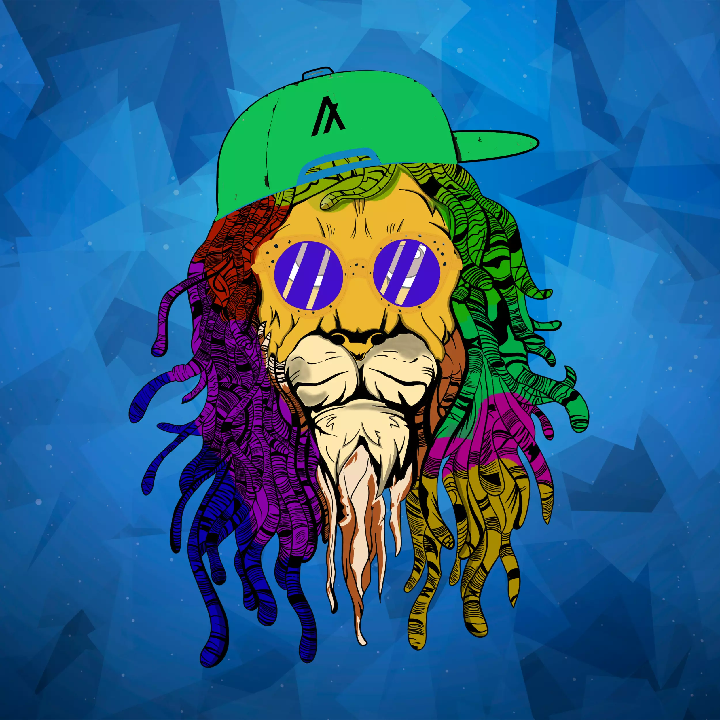 Reggae Lions #254 NFT on Algorand