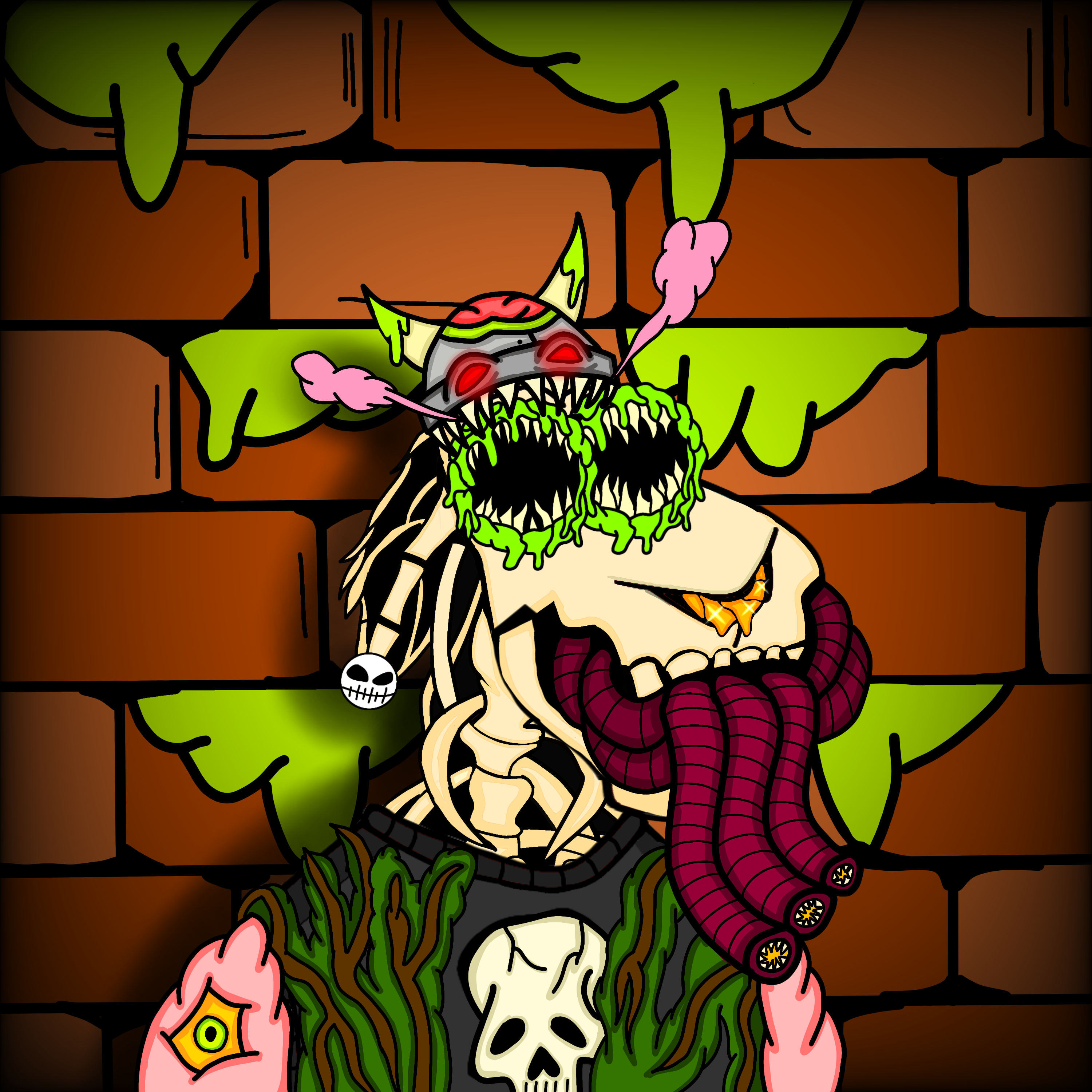 Degen Goat #7 (Mutant) NFT on Algorand