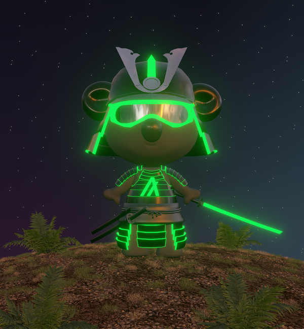 An image of Green Samurai