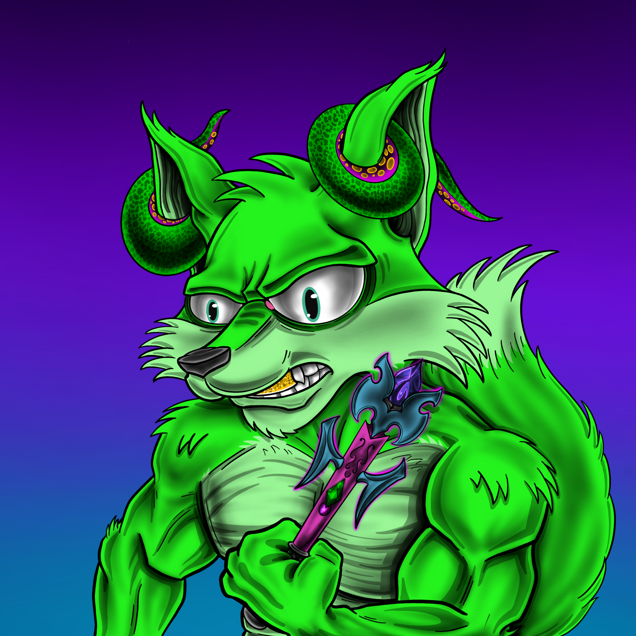 AlgoFoxCREW #650 NFT on Algorand