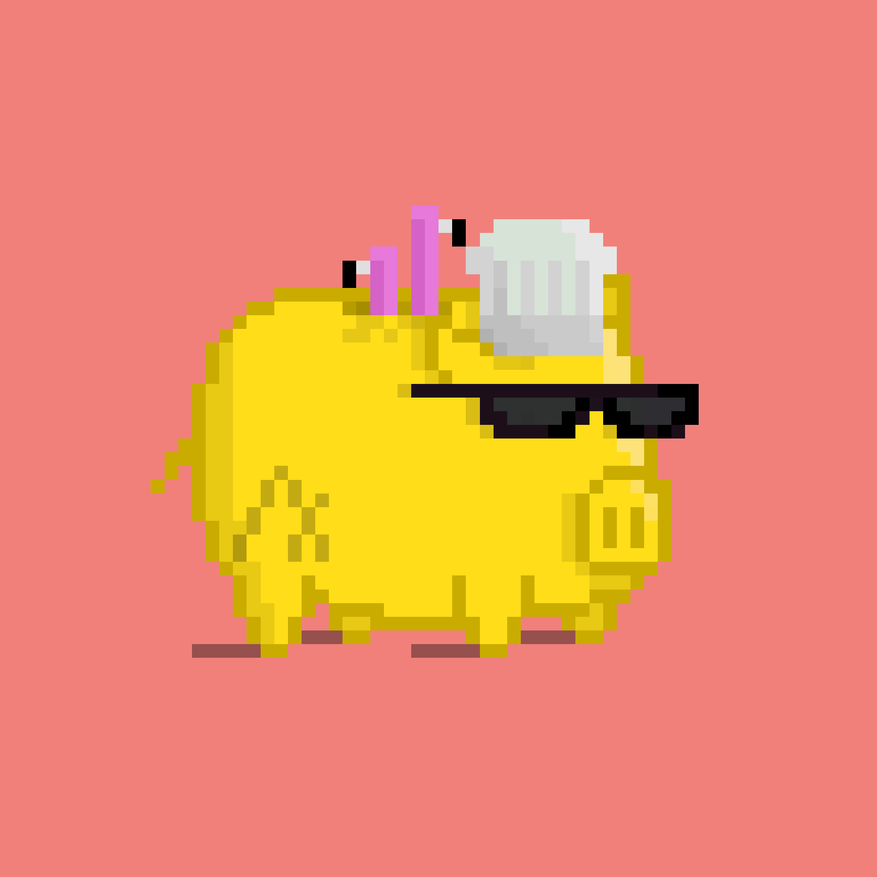 Pixel Pigs #131 NFT on Algorand