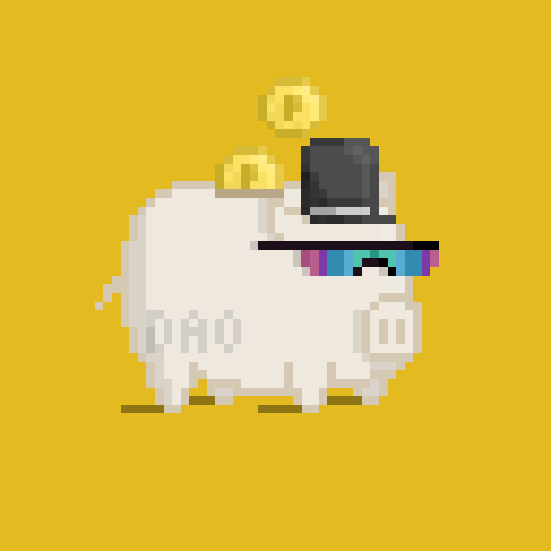 Pixel Pigs #135 NFT on Algorand