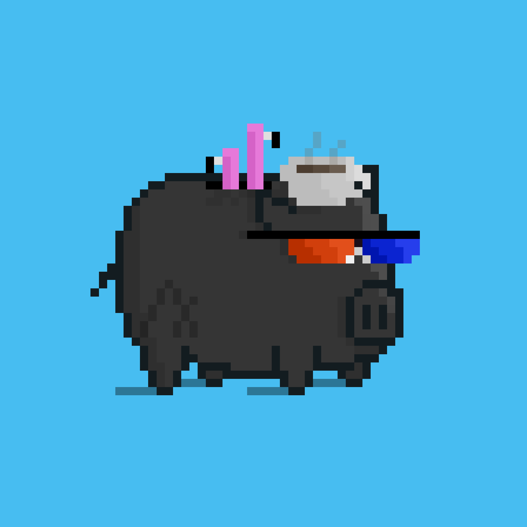 Pixel Pigs #137 NFT on Algorand
