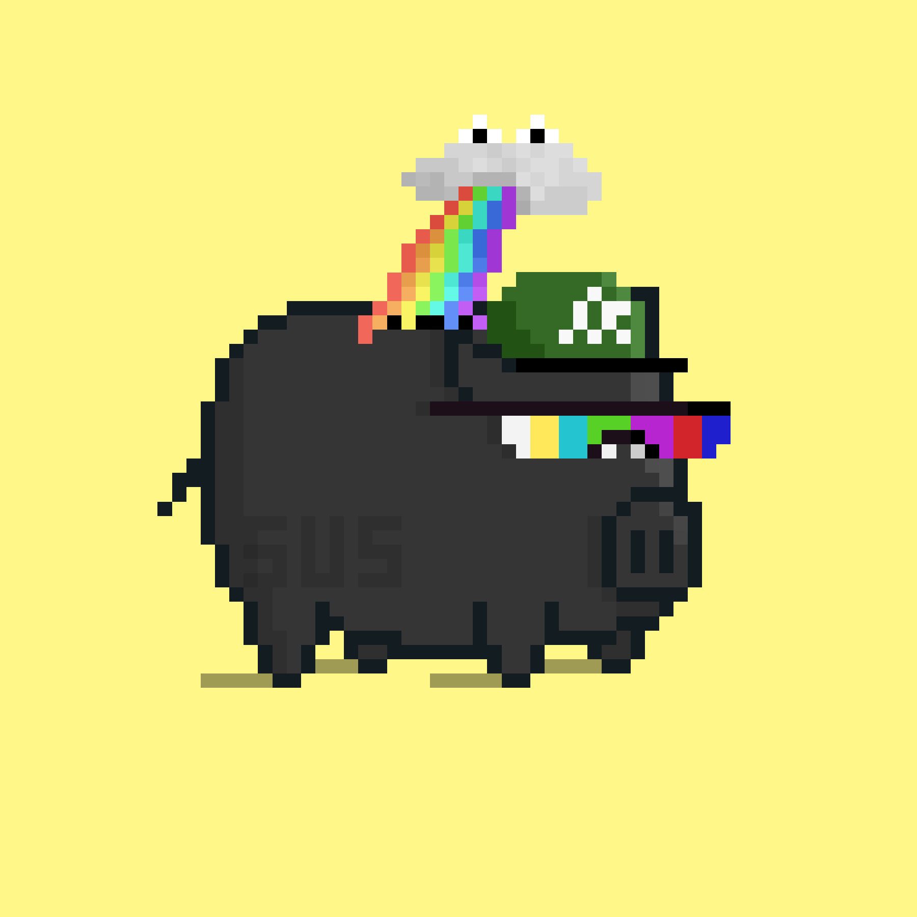 Pixel Pigs #17 NFT on Algorand