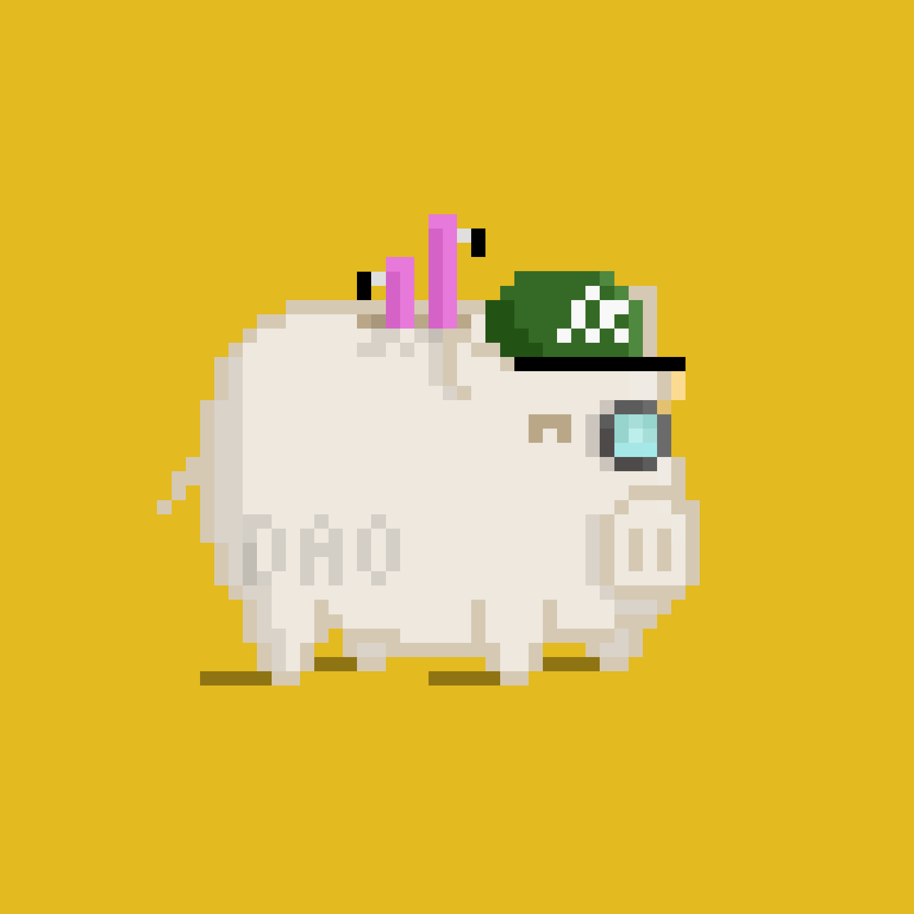 Pixel Pigs #19 NFT on Algorand