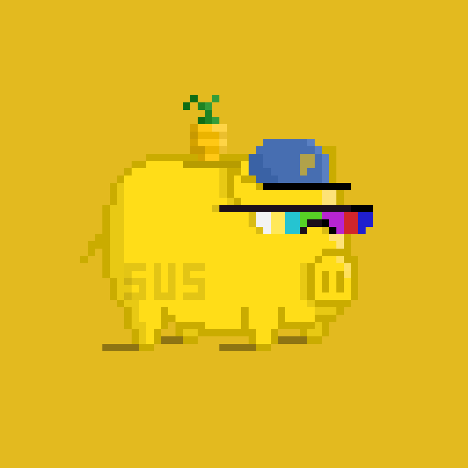 Pixel Pigs #207 NFT on Algorand