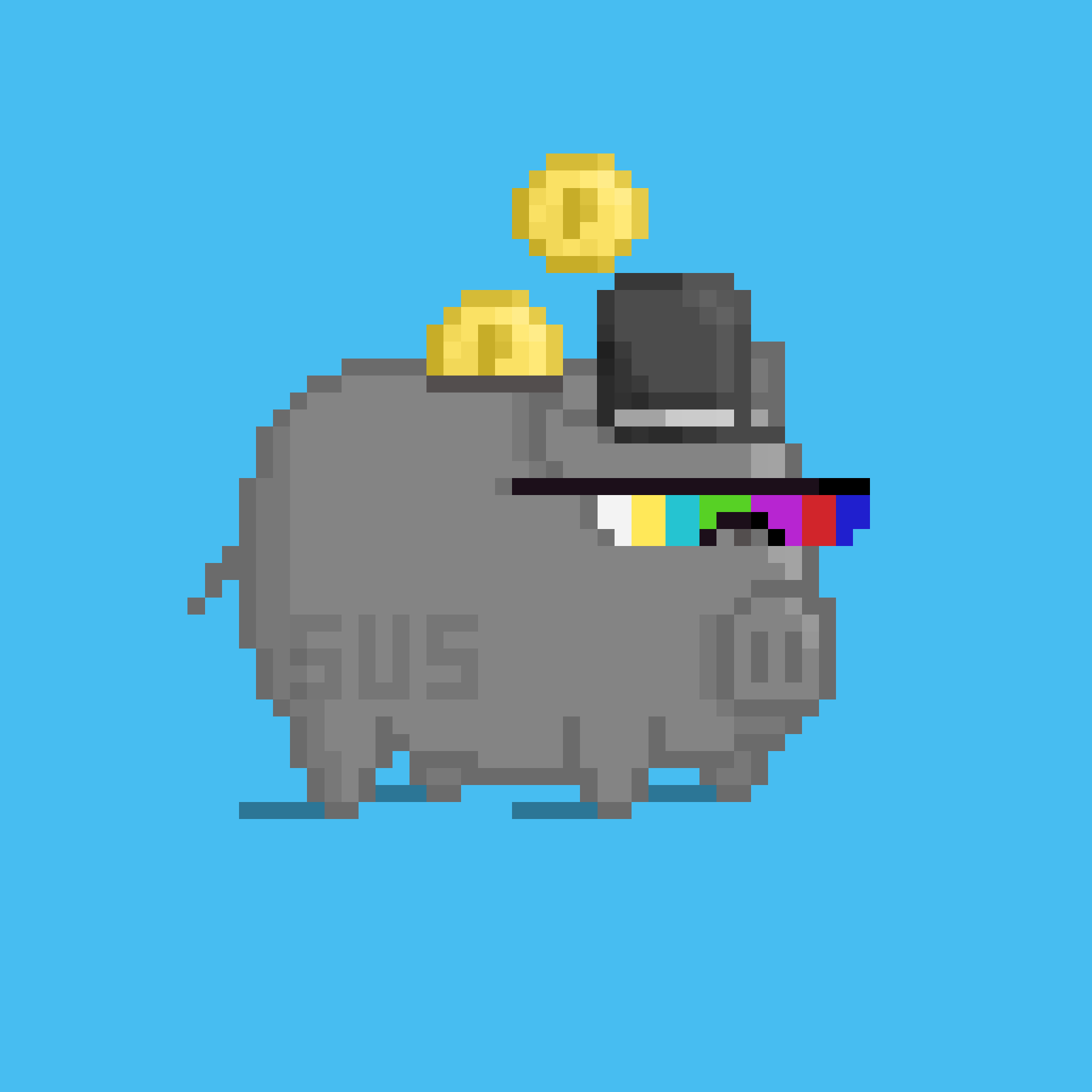 Pixel Pigs #21 NFT on Algorand