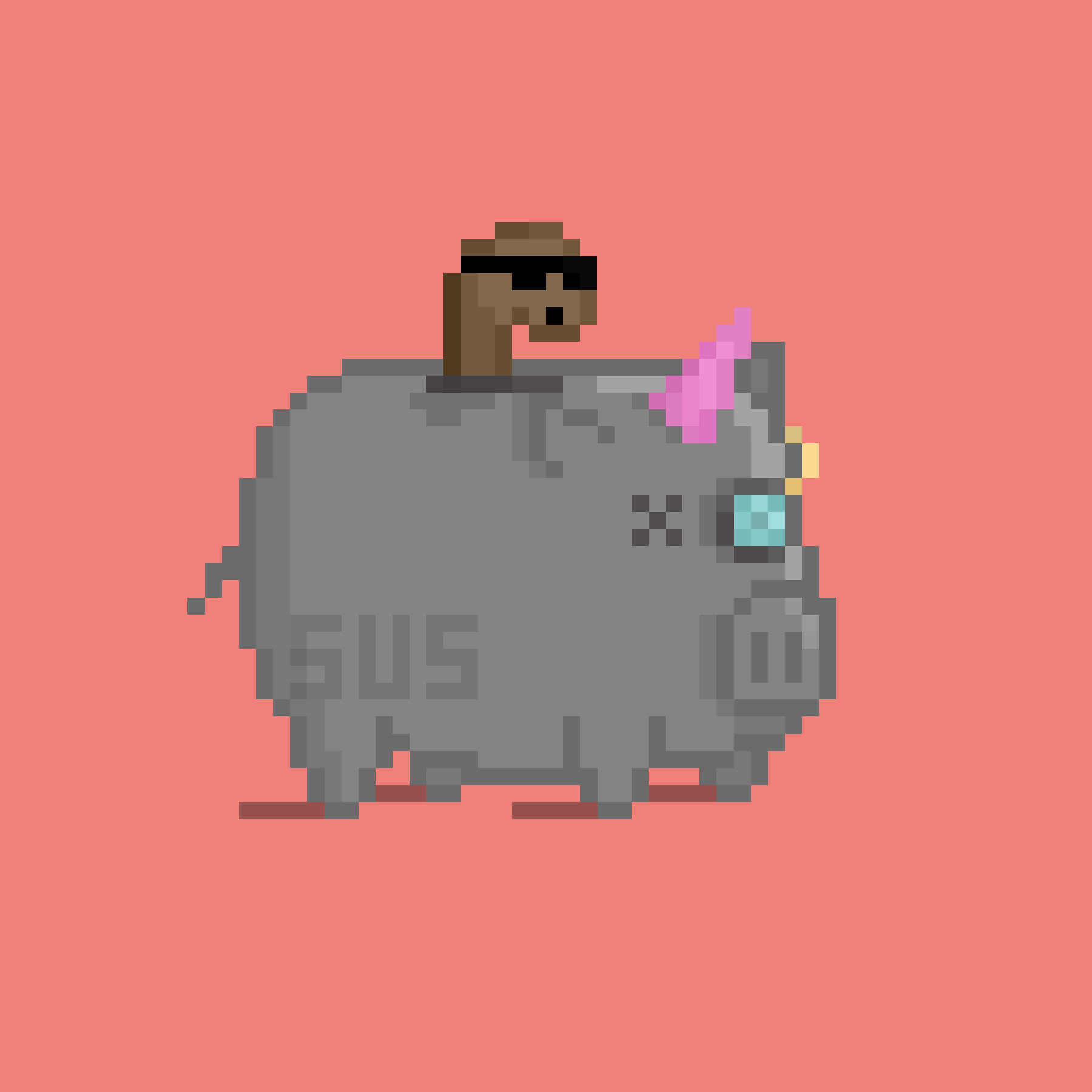 Pixel Pigs #24 NFT on Algorand