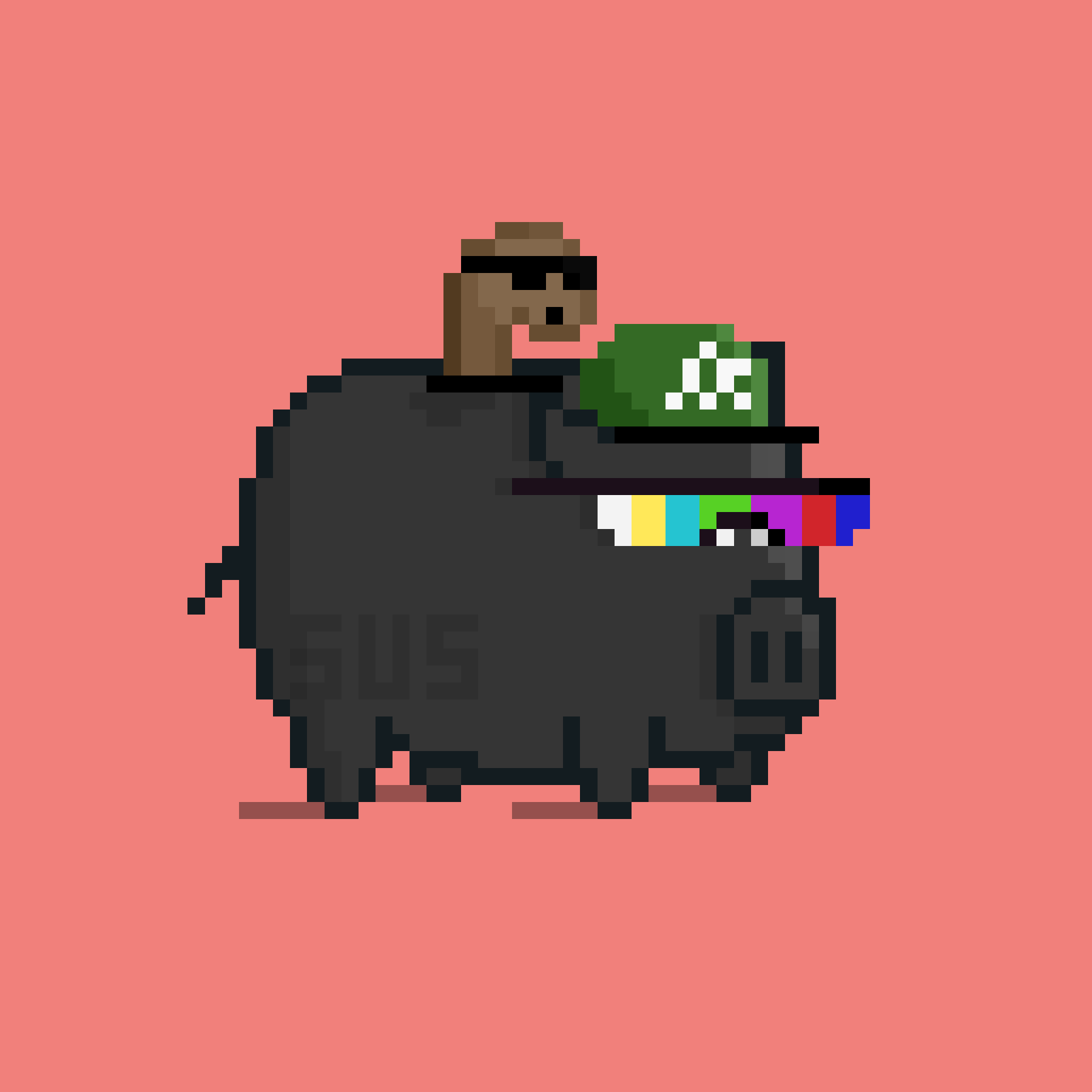 Pixel Pigs #241 NFT on Algorand