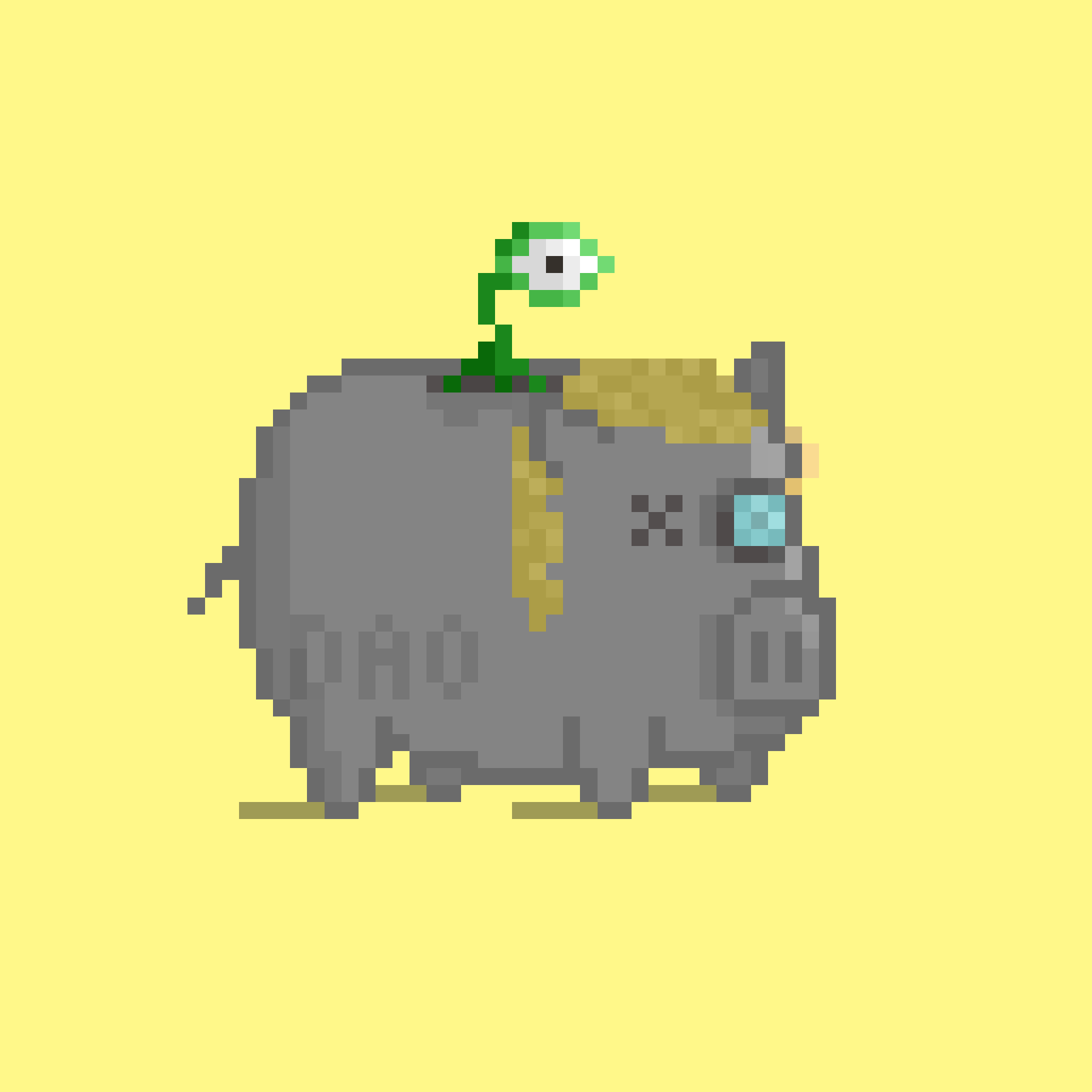 Pixel Pigs #25 NFT on Algorand