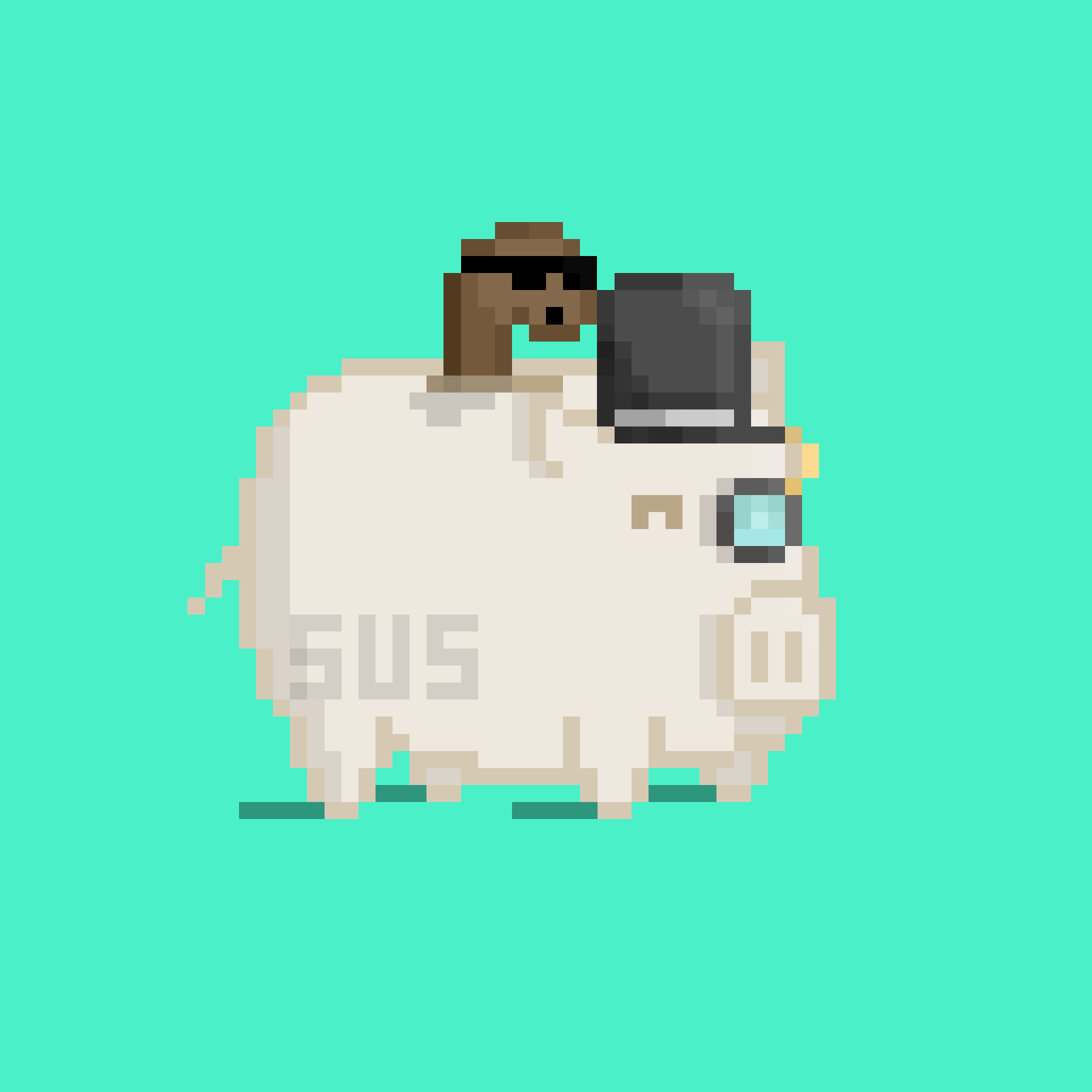 Pixel Pigs #26 NFT on Algorand
