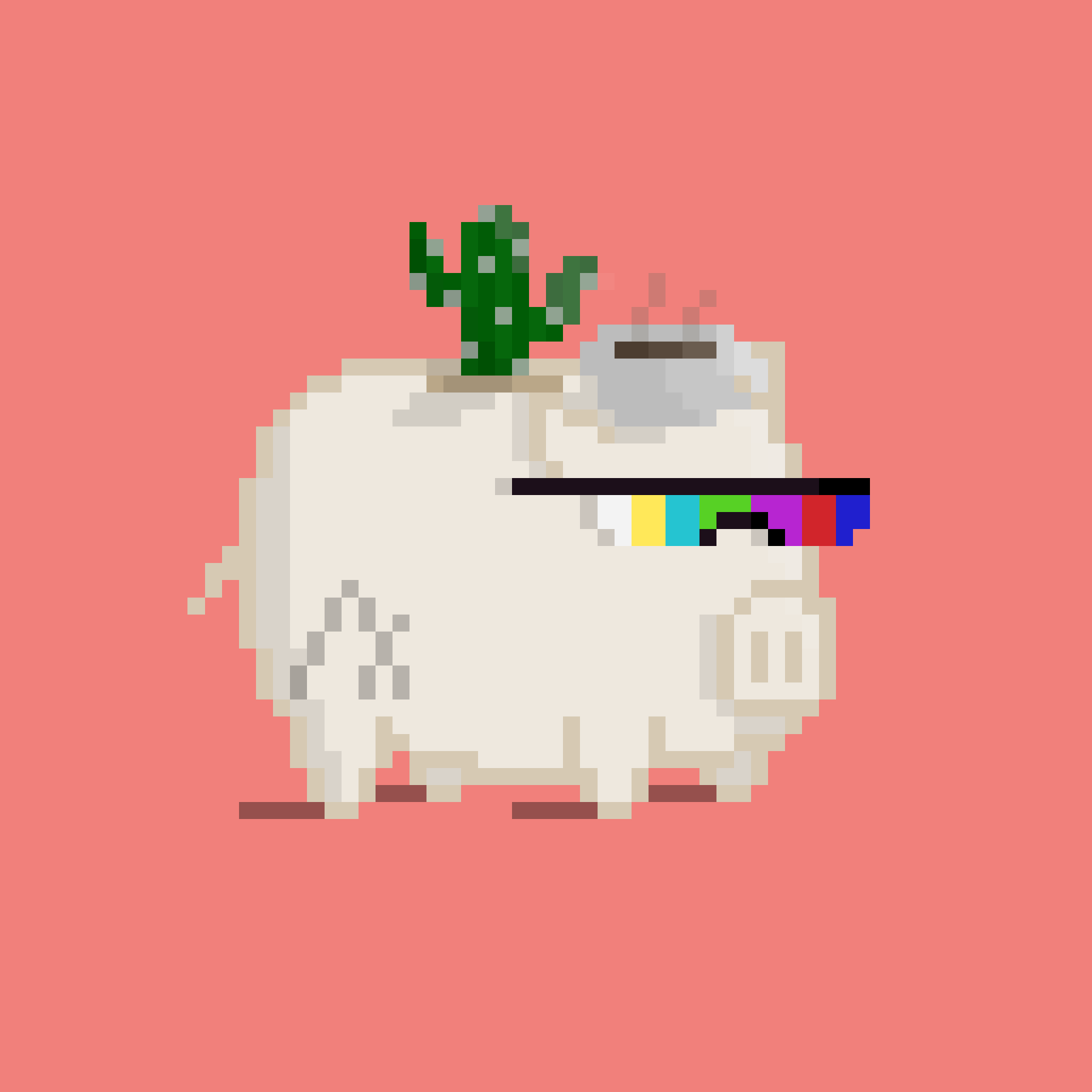 Pixel Pigs #27 NFT on Algorand