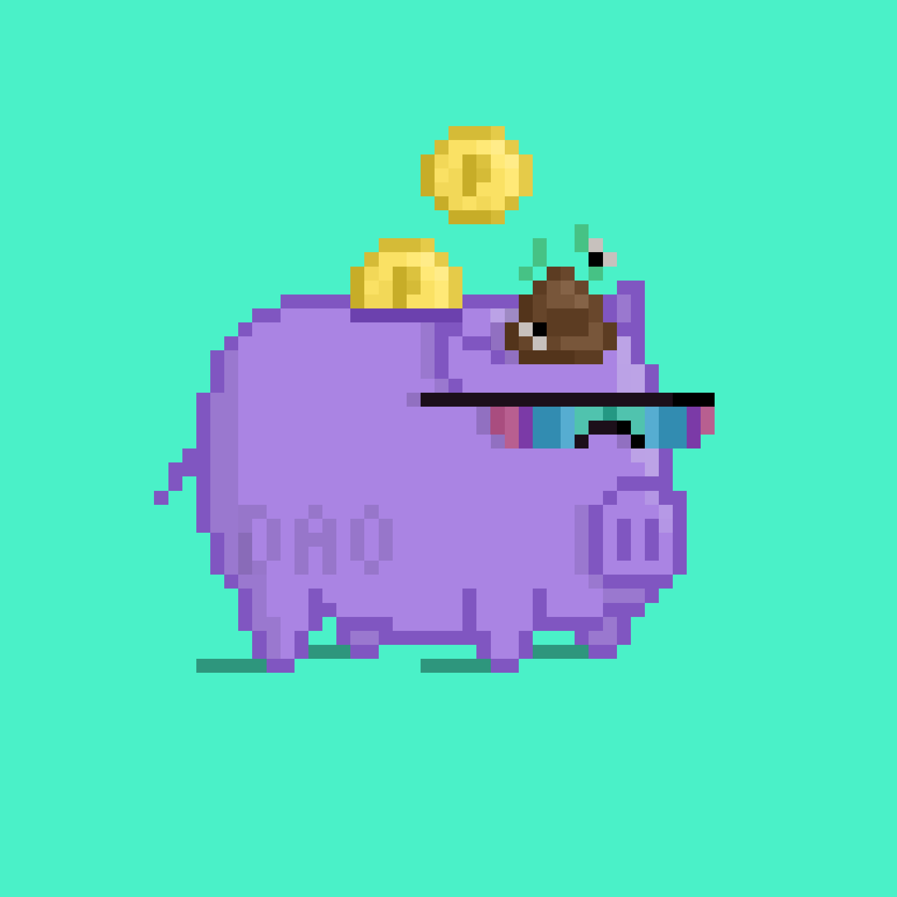 Pixel Pigs #330 NFT on Algorand