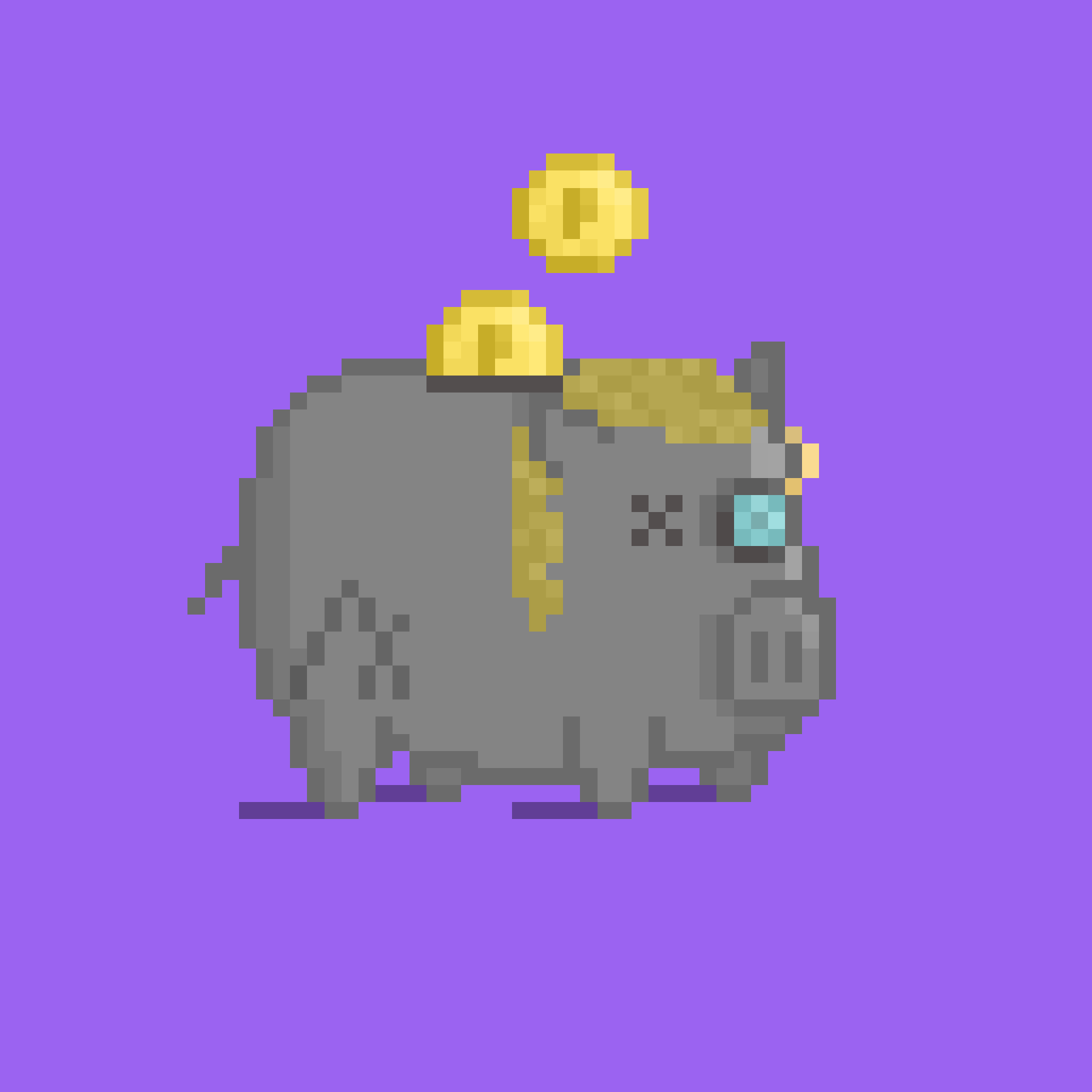 Pixel Pigs #346 NFT on Algorand